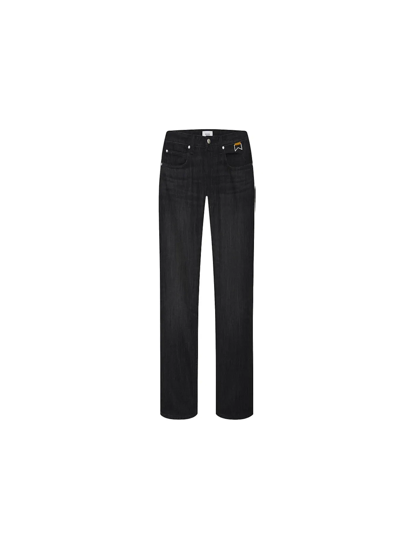 Мужские джинсы с классическим кроем Rhude — изображение 1 из 2, черный