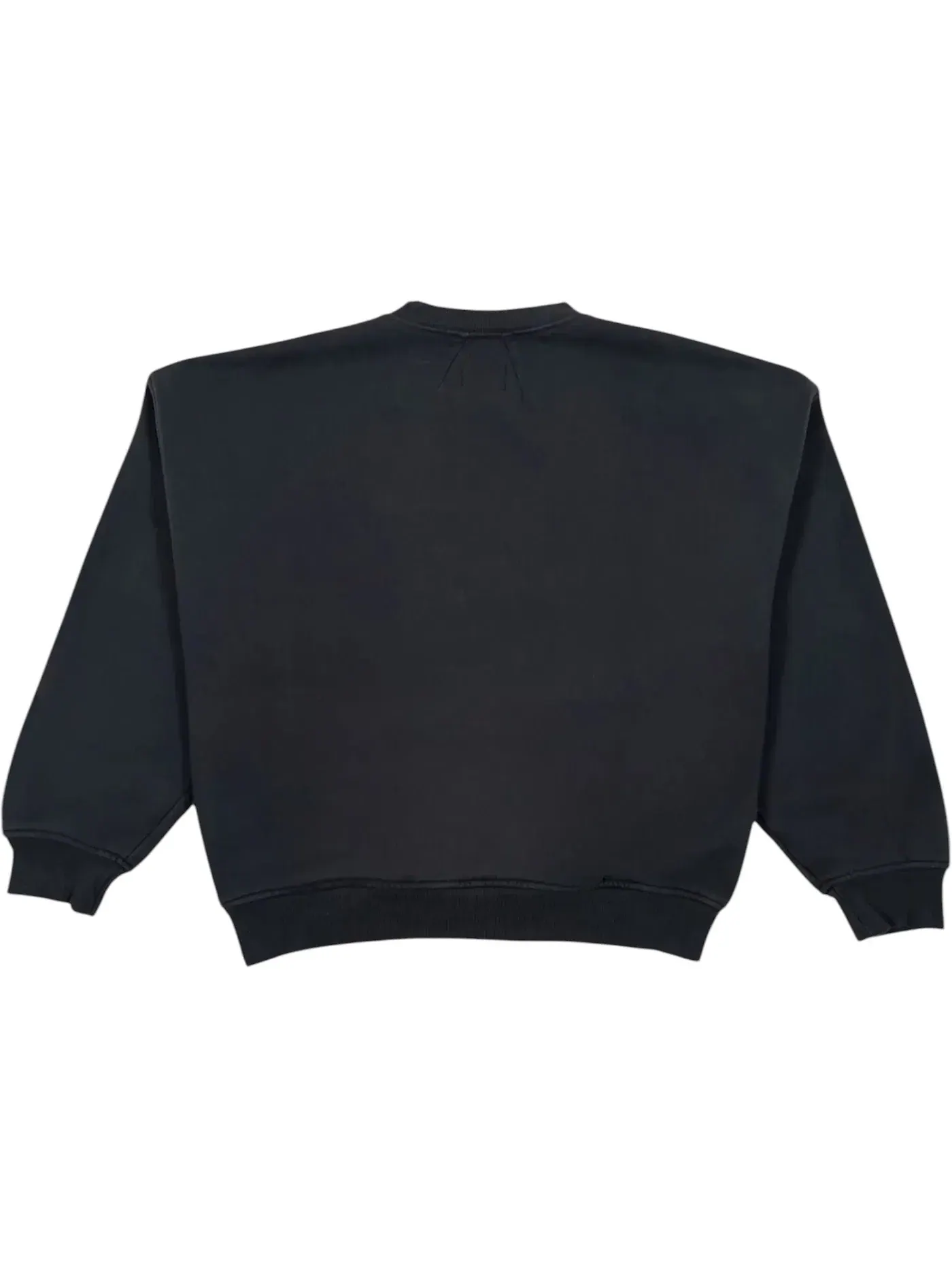 Мужской свитшот с принтом Rhude Crewneck — изображение 2 из 2, винтажный черный