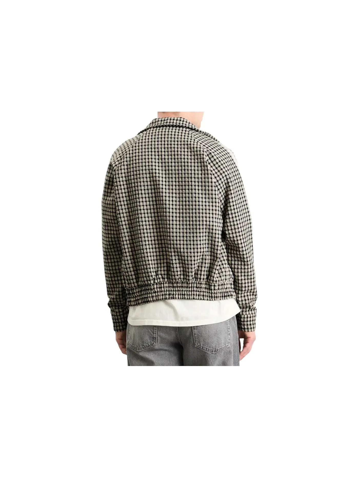 Мужская куртка с принтом Hamptons Track Rhude — изображение 2 из 2, белый/черный