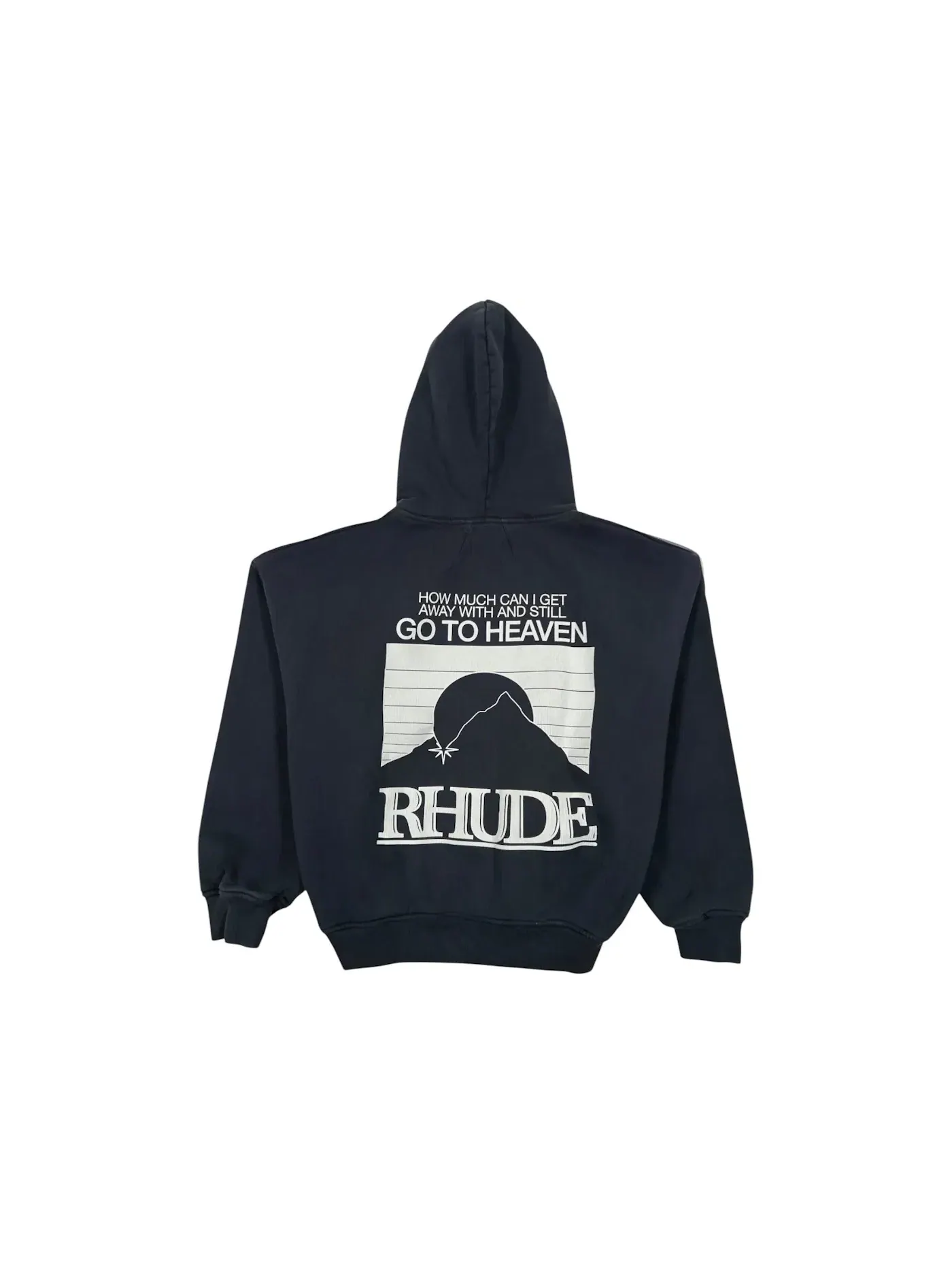 Мужская худи Moonlight Pack Rhude — изображение 2 из 2, винтажный черный