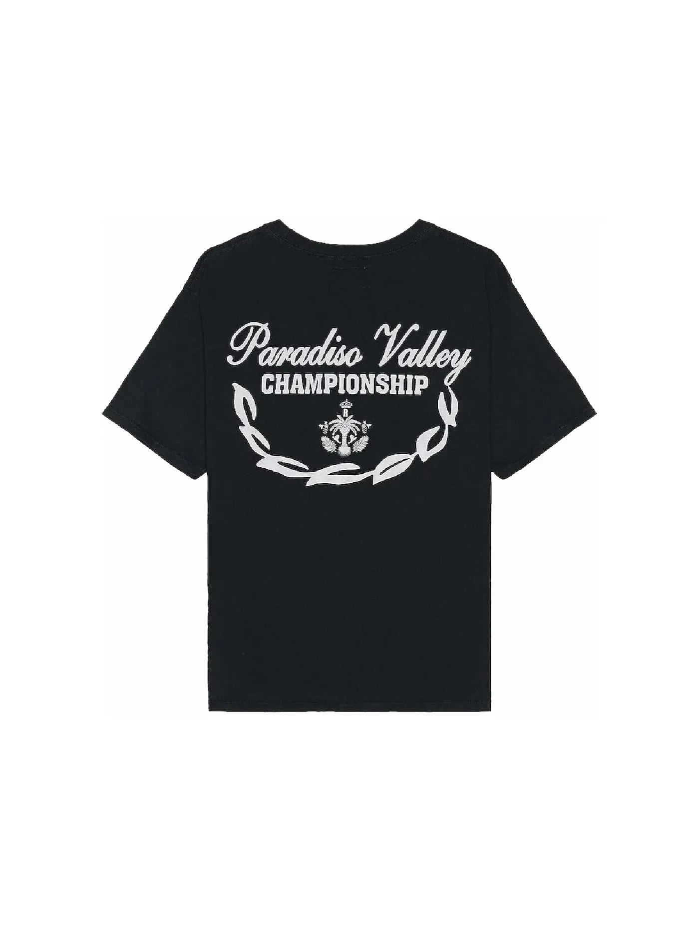 Мужская футболка с принтом Rhude Tee — изображение 2 из 2, черный