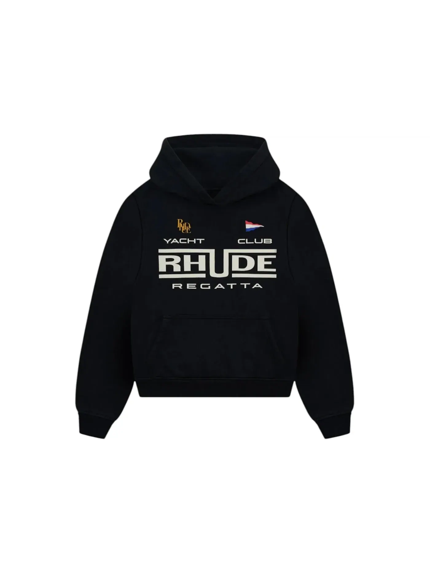 Мужской худи с принтом Regatta Club Hoodie Rhude — изображение 1 из 2, черный