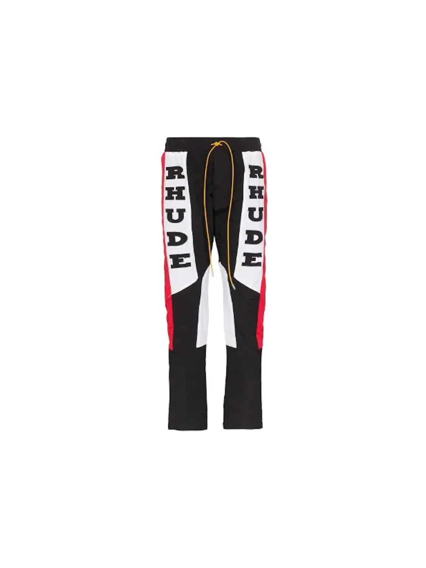 Мужские брюки с логотипом Rhude Rhacing Logo Rhude — изображение 1 из 1, черный/красный
