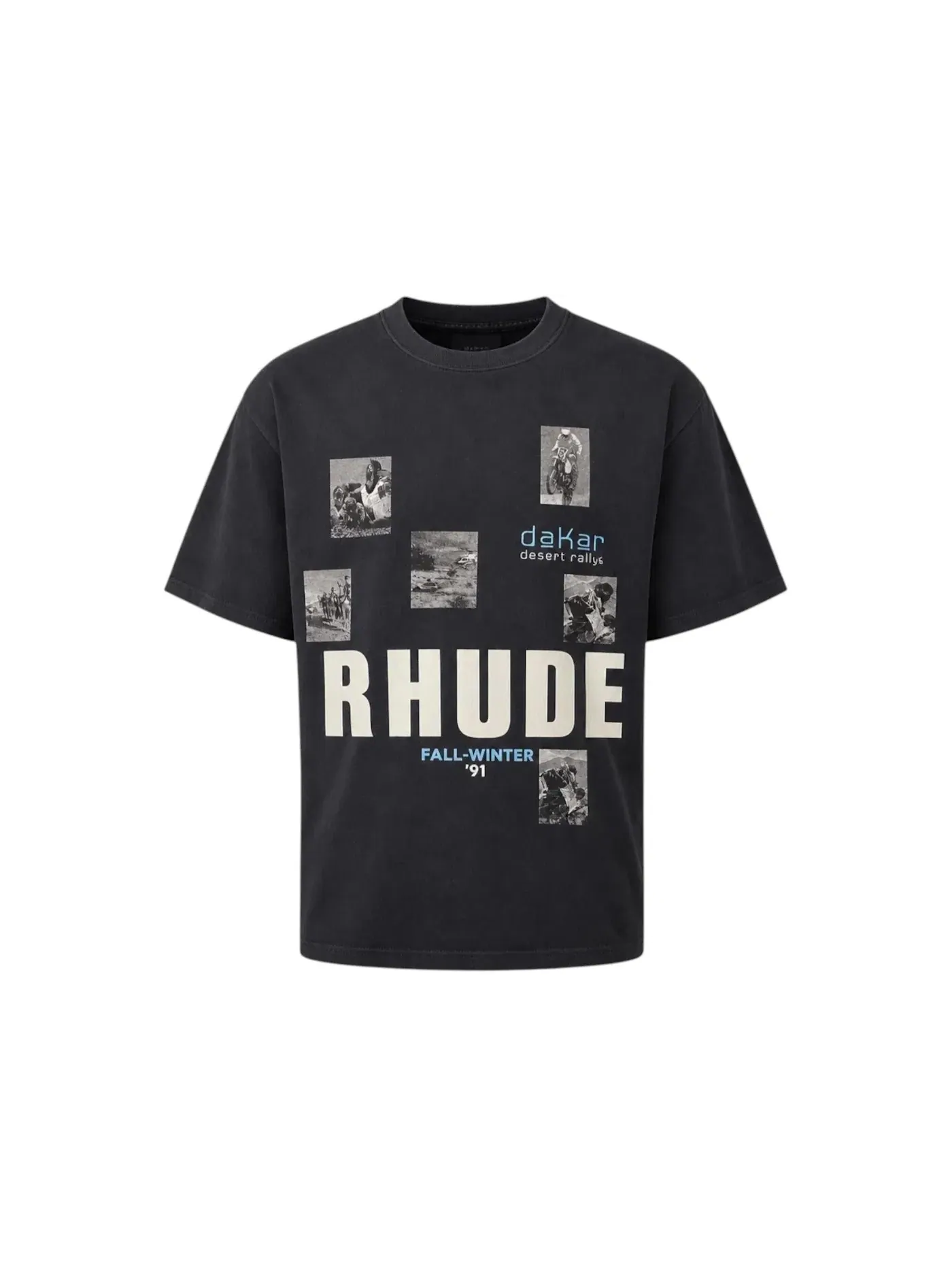 Мужская футболка с принтом Winter 91 Rallye Rhude — изображение 1 из 1