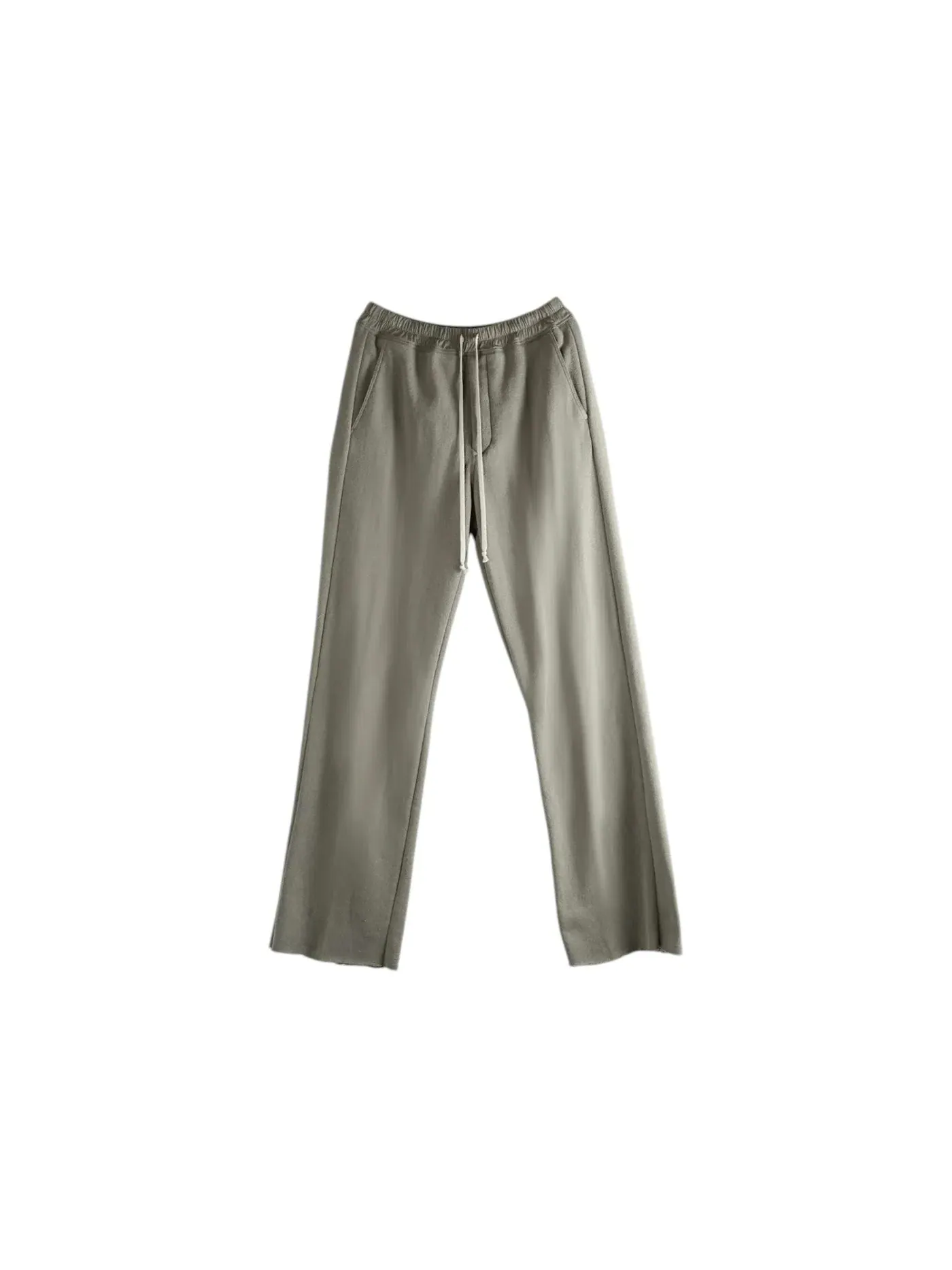 Мужские брюки с завязками Dietrich Drawstring Pants Rick Owens — изображение 1 из 1, пыльный