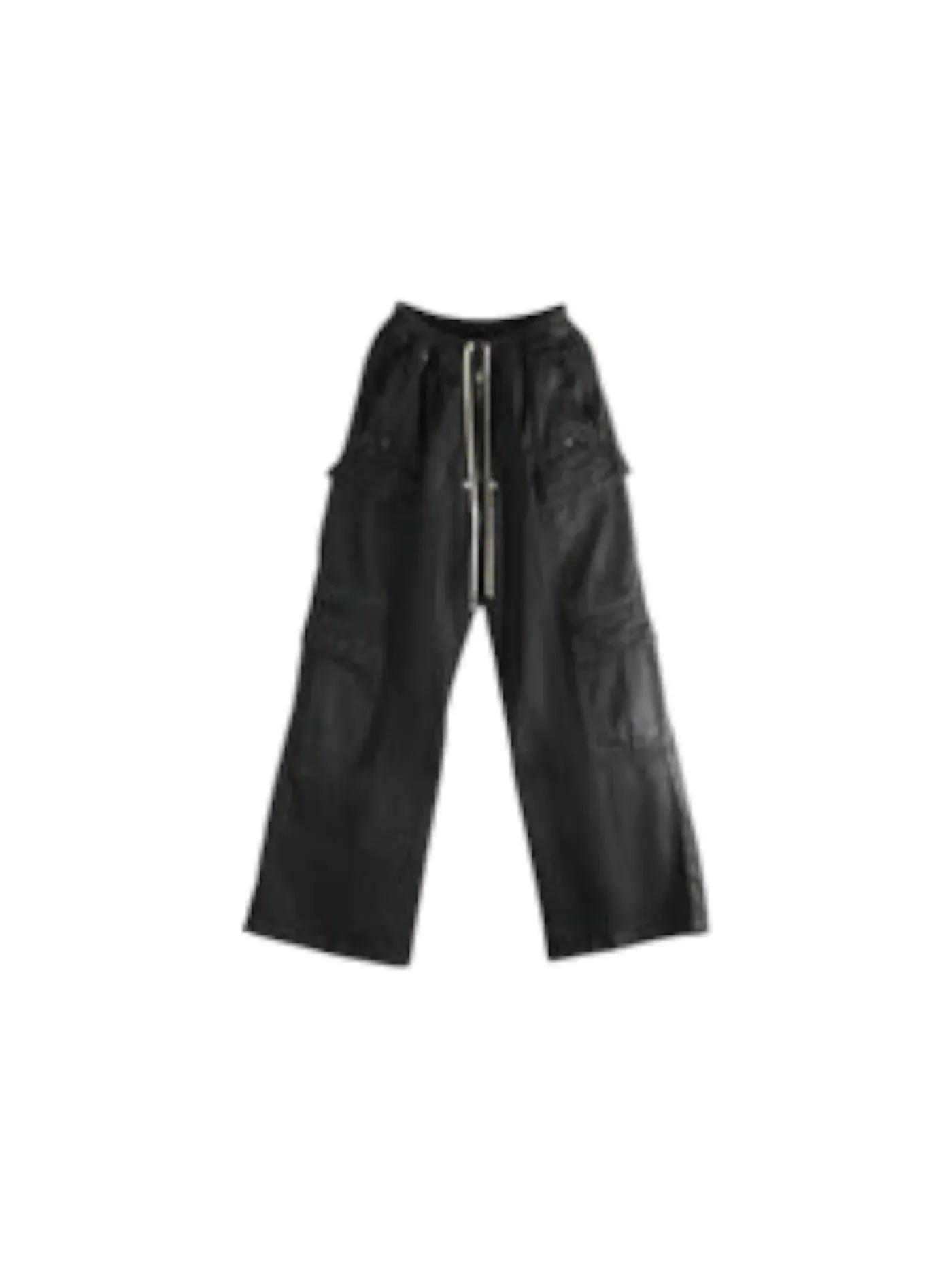 Мужские брюки карго с двойными накладными карманами Jumbo Belas Rick Owens — изображение 1 из 1, черный