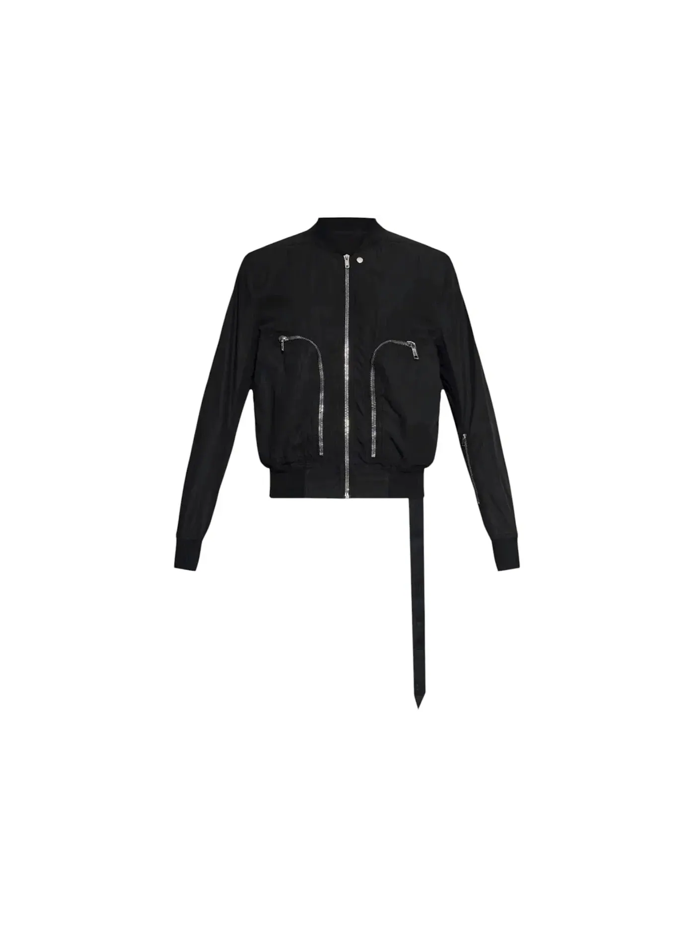 Мужская куртка-бомбер с длинным рукавом Bomber Rick Owens — изображение 1 из 1, черный