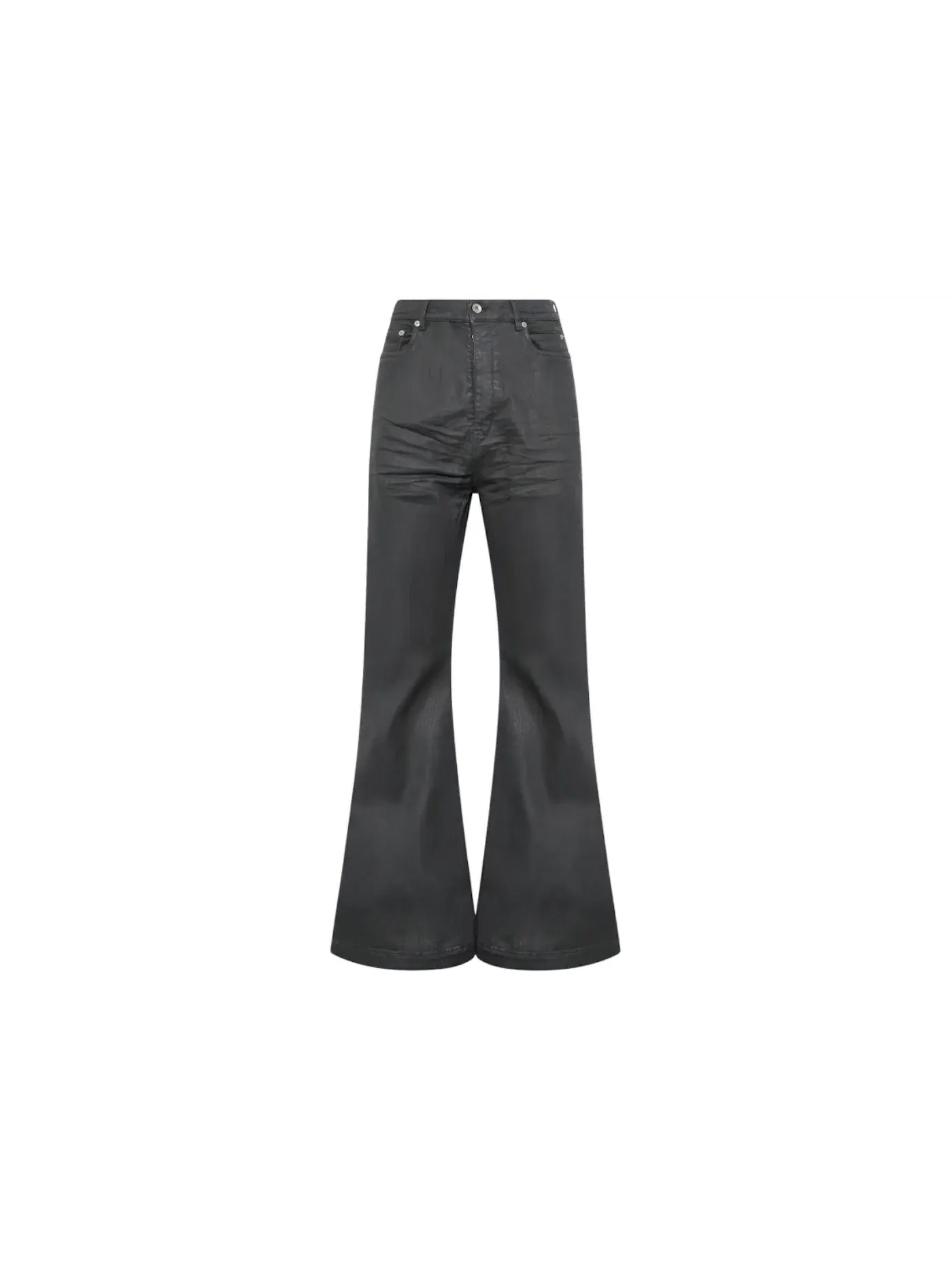 Мужские джинсы с расклешенными штанинами Rick Owens DRKSHDW Bolan Bootcut — изображение 1 из 1, черный