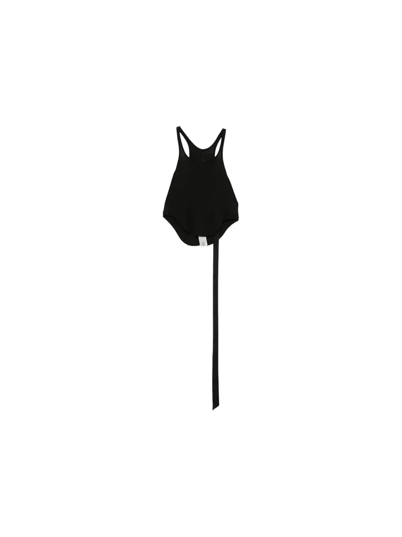 Женский топ без рукавов Rick Owens DRKSHDW Cropped Basic — изображение 1 из 1, черный
