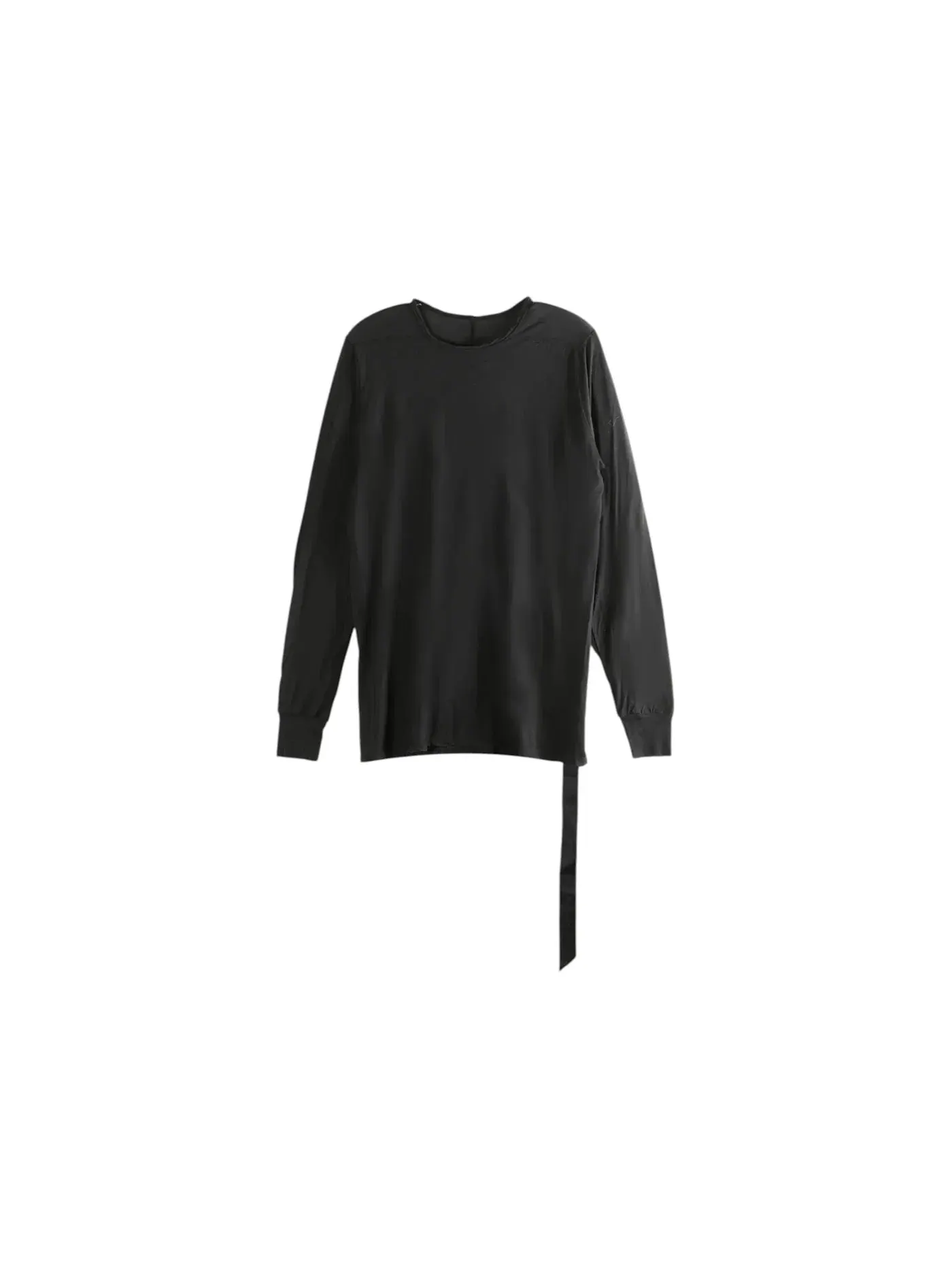 Мужская футболка с длинным рукавом Level Rick Owens — изображение 1 из 1, черный