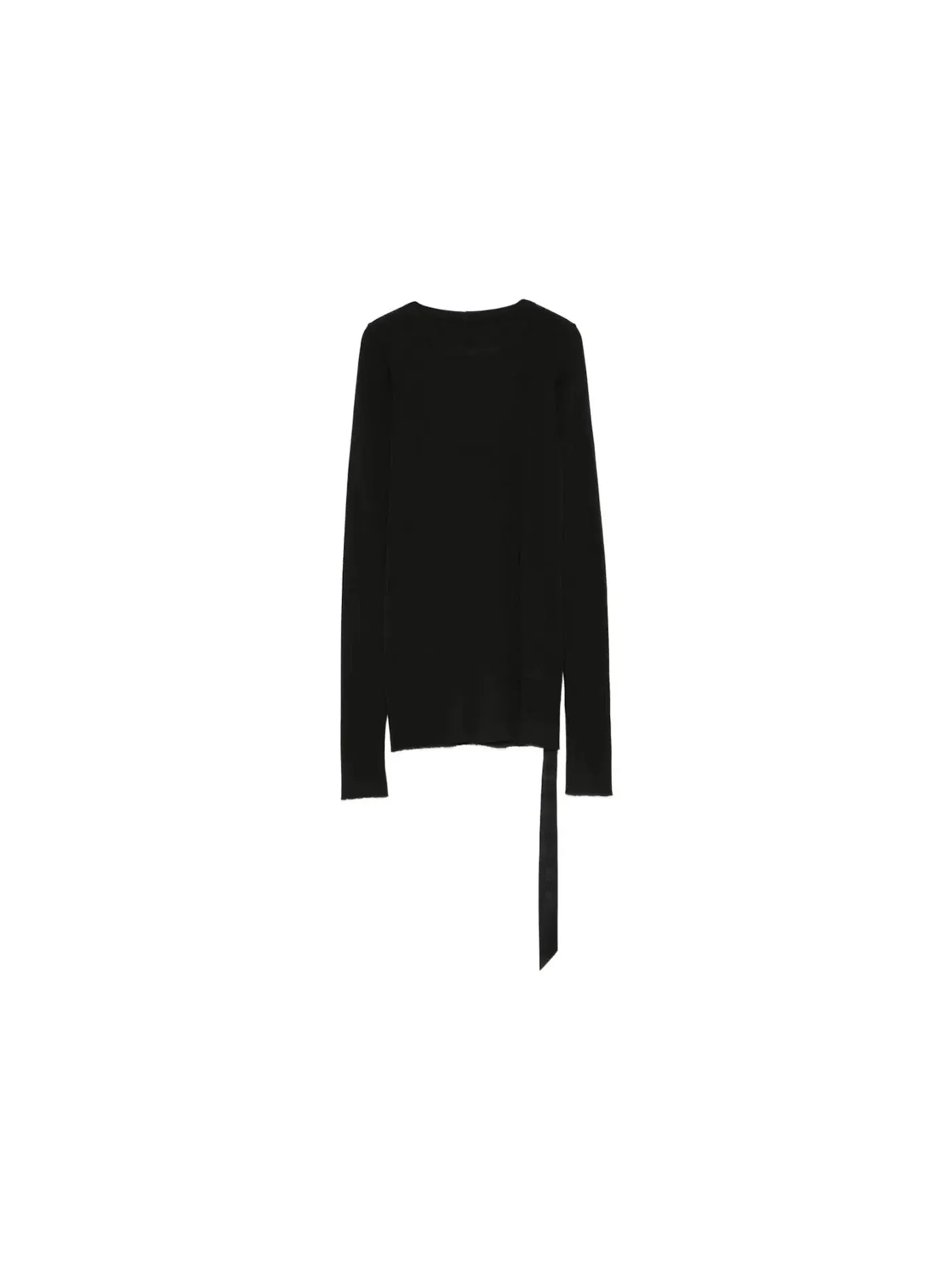 Женская рубашка с длинным рукавом Rick Owens — изображение 1 из 1, черный