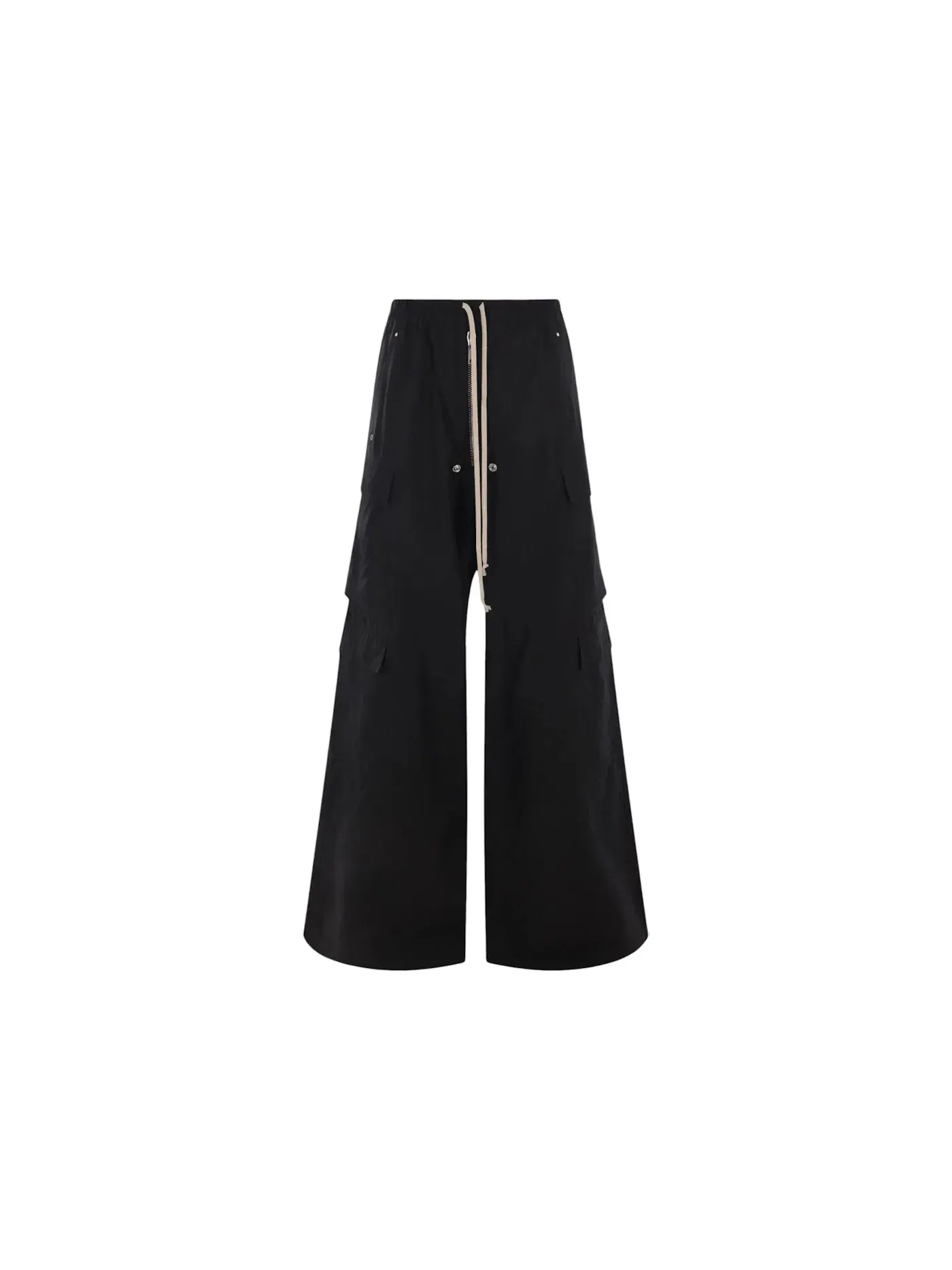 Мужские брюки из тенселя с двойными карго-карманами Jumbo Belas Rick Owens — изображение 1 из 1, черный