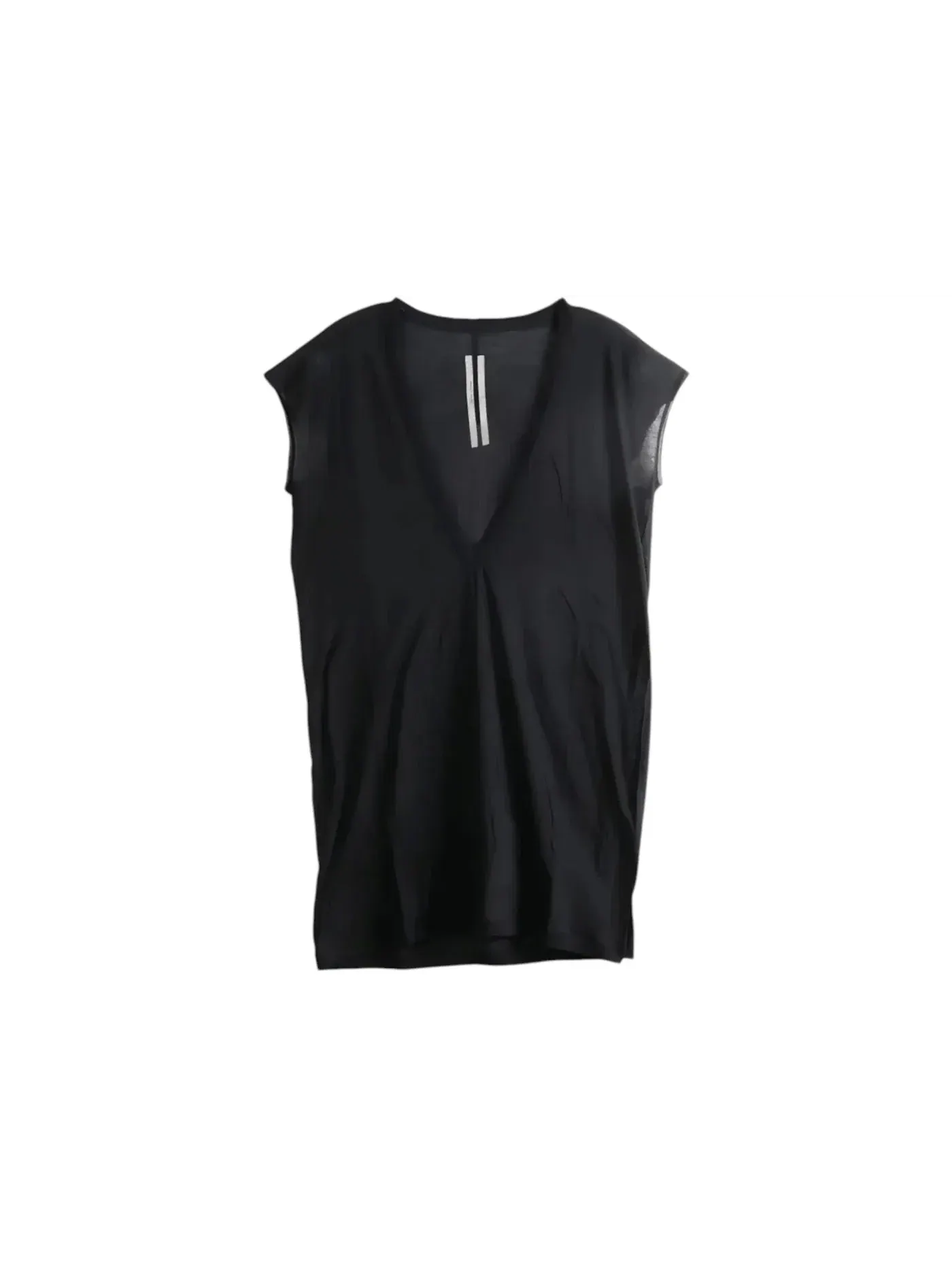 Мужская футболка с длинным рукавом Tee Rick Owens — изображение 1 из 1, черный