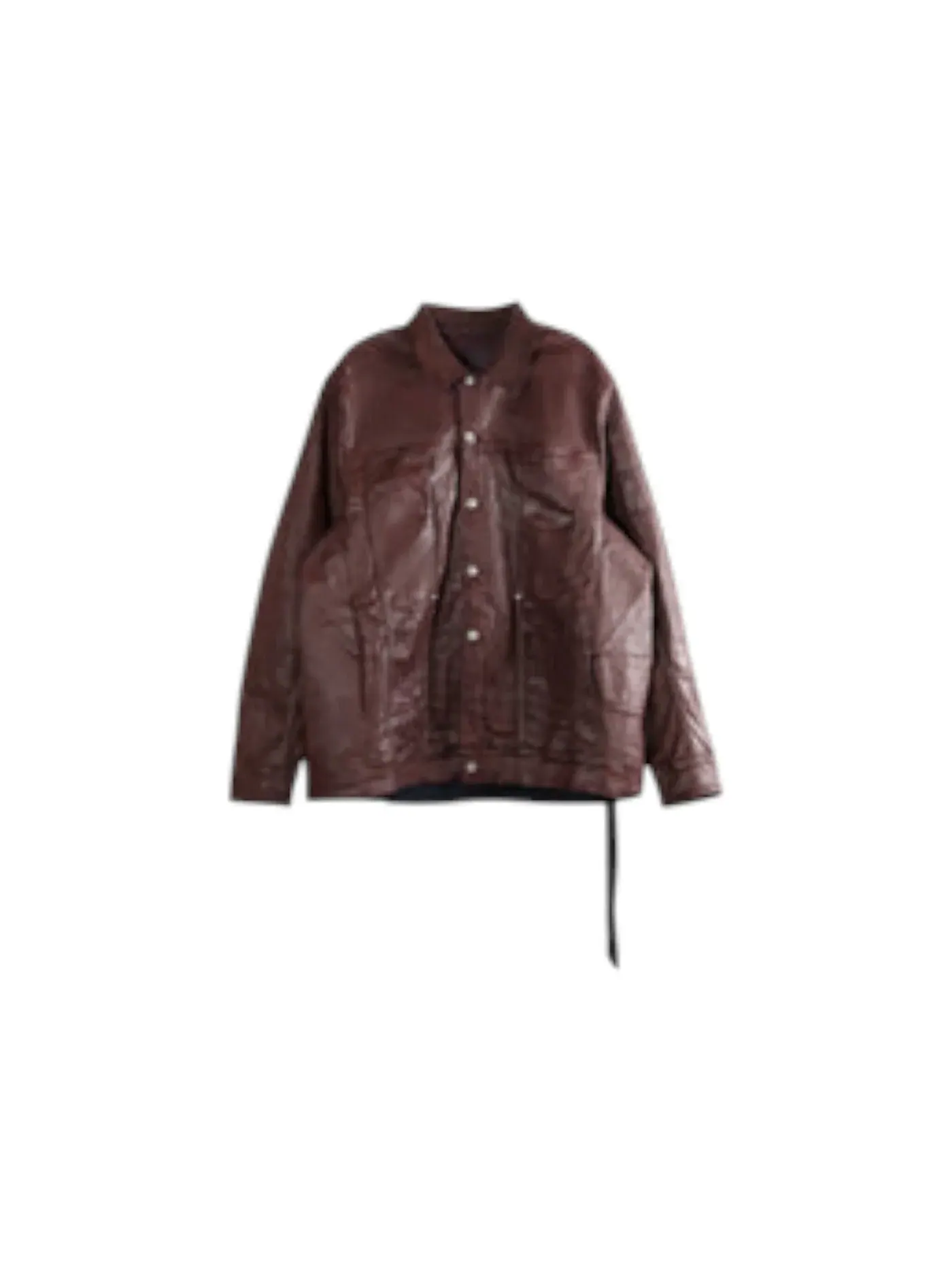 Мужская куртка из денима Rick Owens Jacket, Scab Wax — изображение 1 из 1