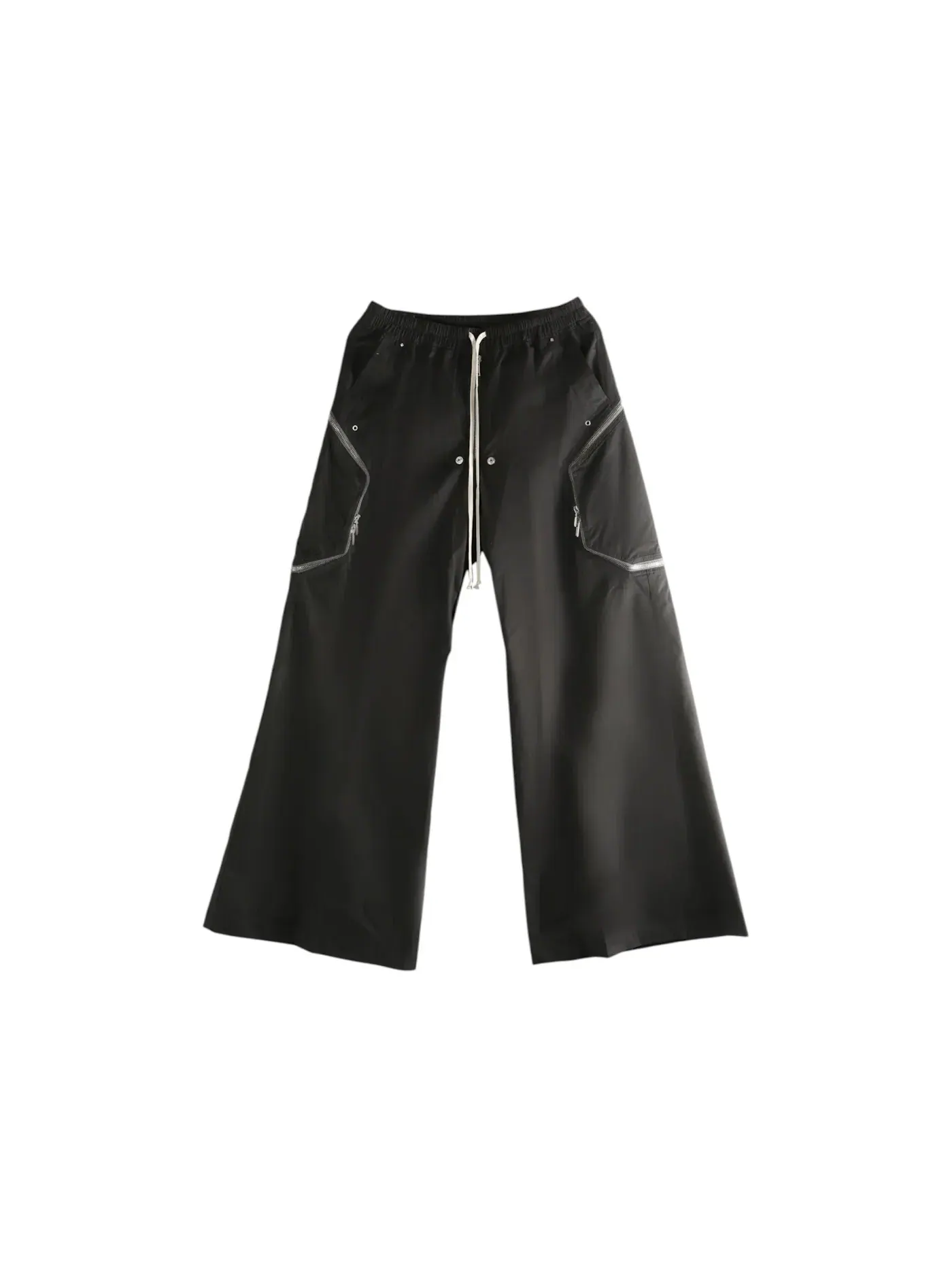 Мужские брюки с завышенной талией Heizer Belas Rick Owens — изображение 1 из 1, черный