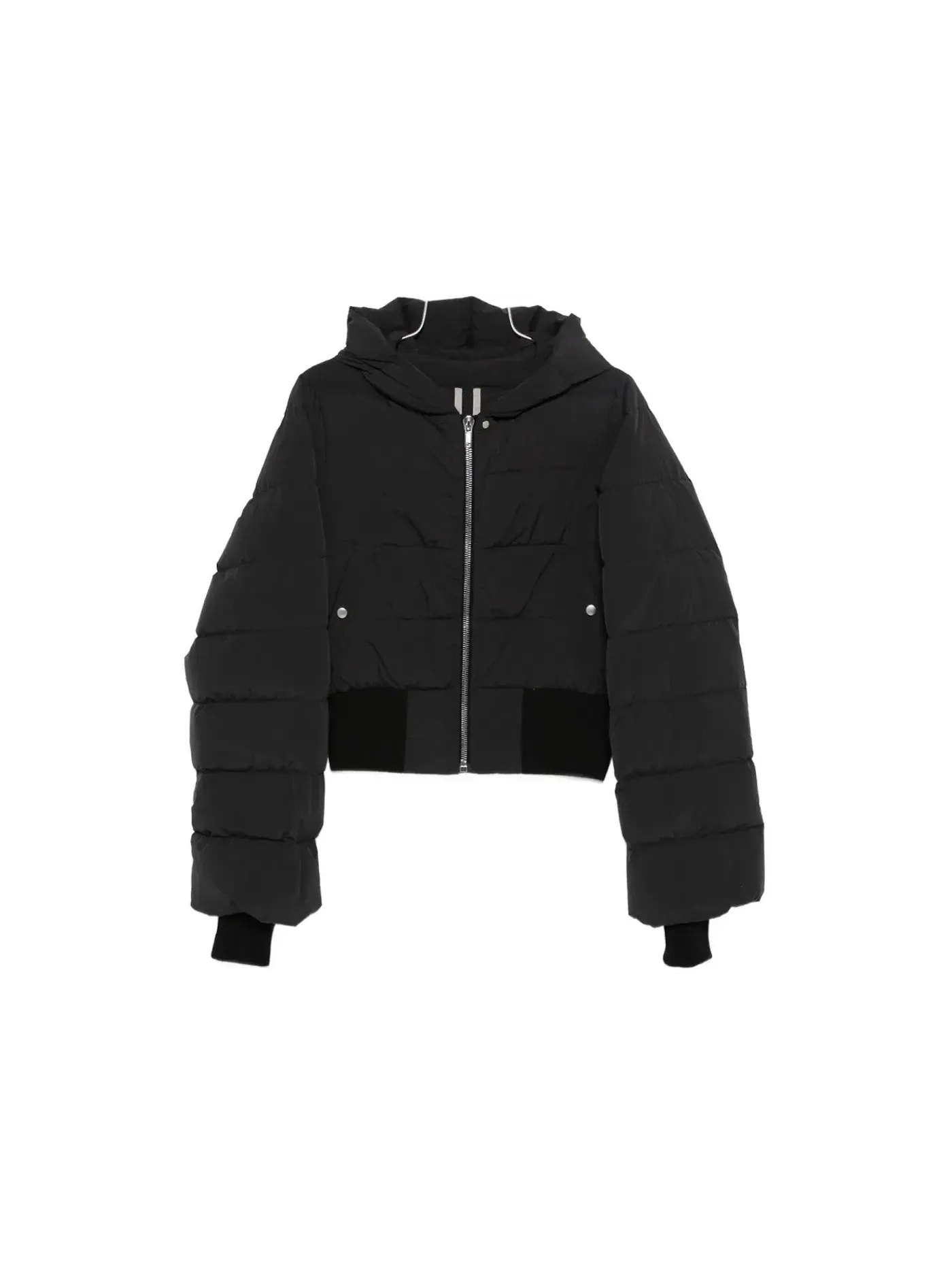 Женская куртка-пуховик с капюшоном Rick Owens — изображение 1 из 1, черный