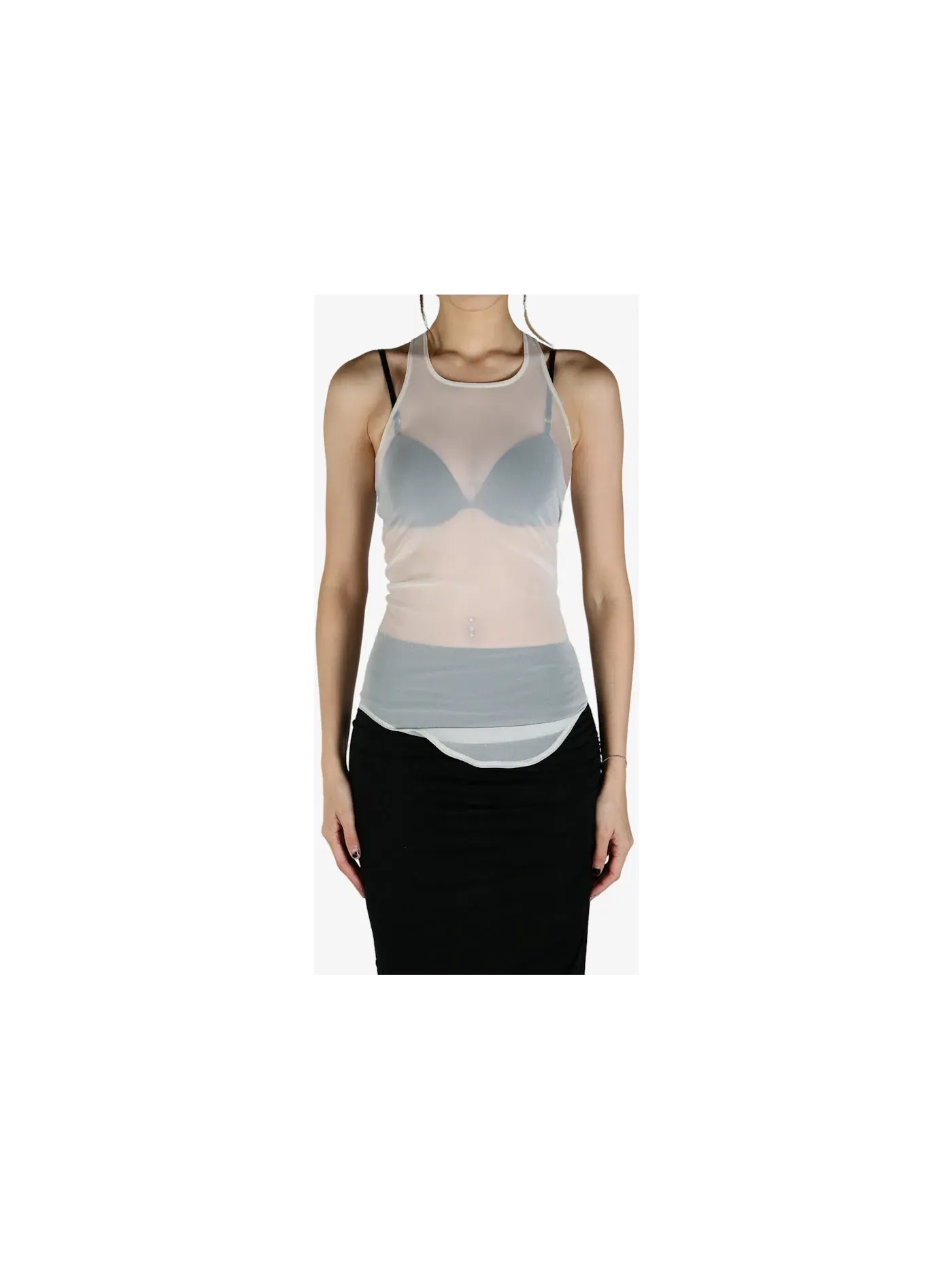 Женский топ-майка Lilies Basic от Rick Owens — изображение 1 из 1, голубь