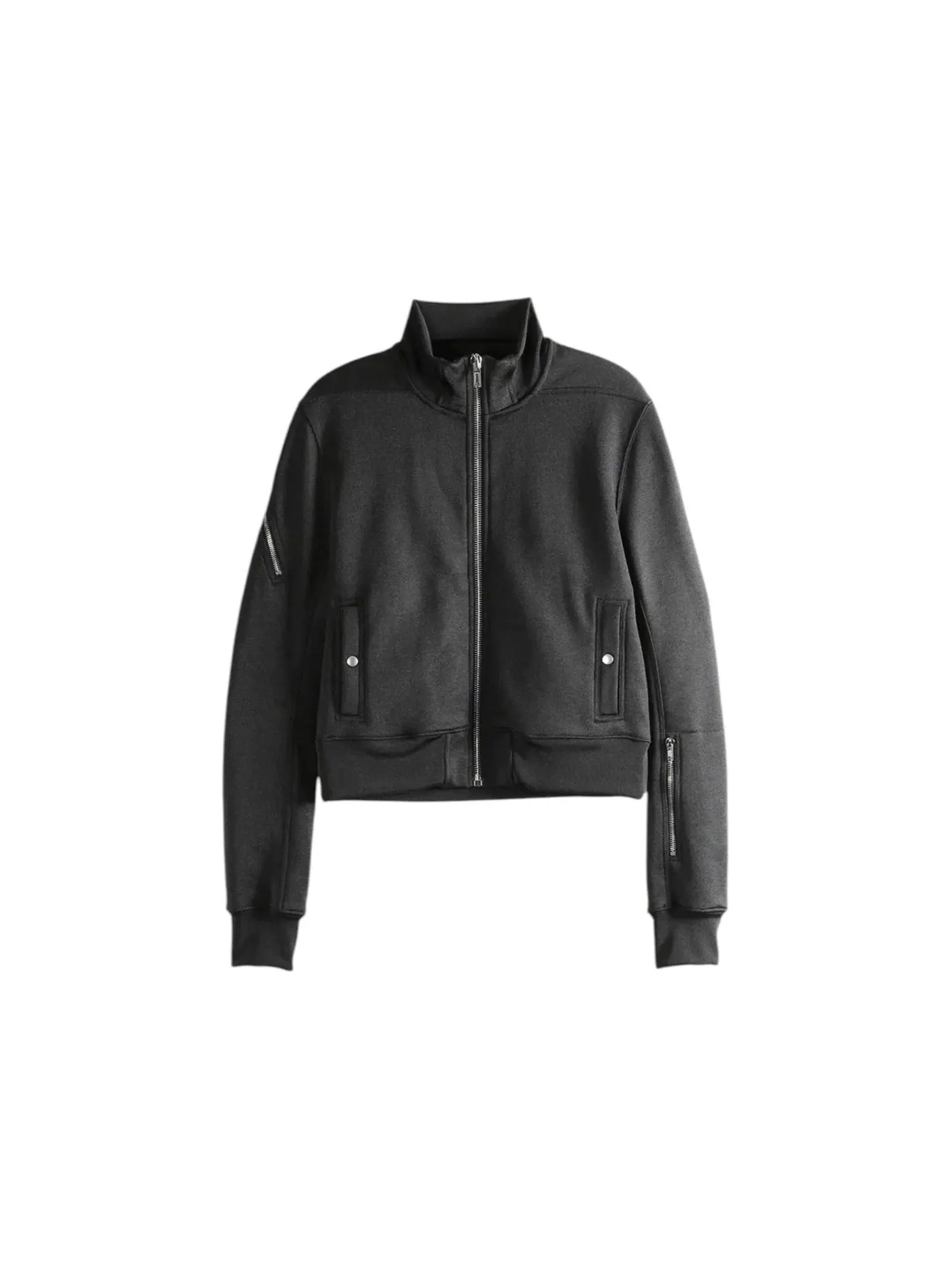 Мужская куртка Rick Owens Rev Track Jacket — изображение 1 из 1, черный