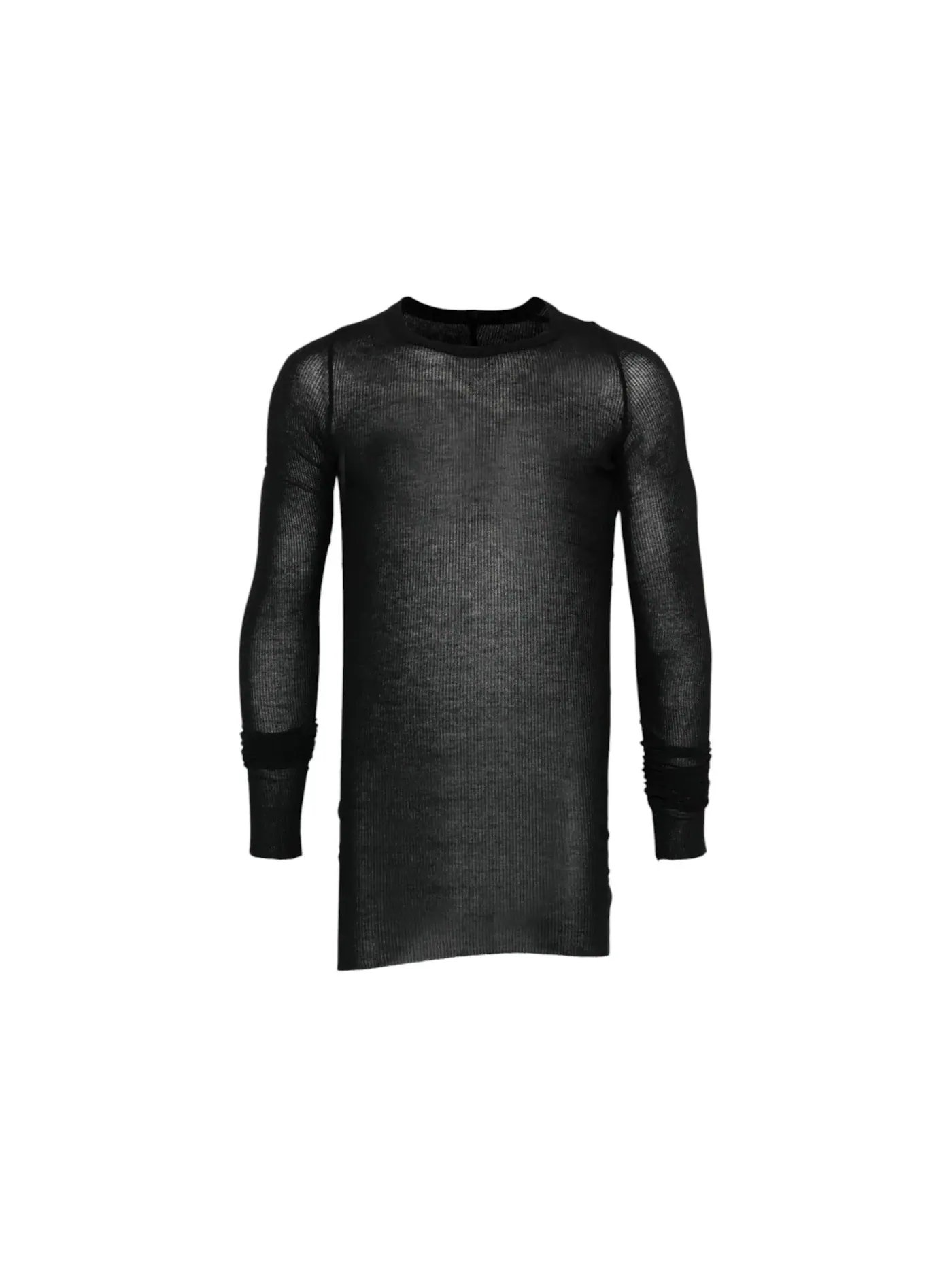 Мужская футболка с длинным рукавом Rick Owens — изображение 1 из 1, черный