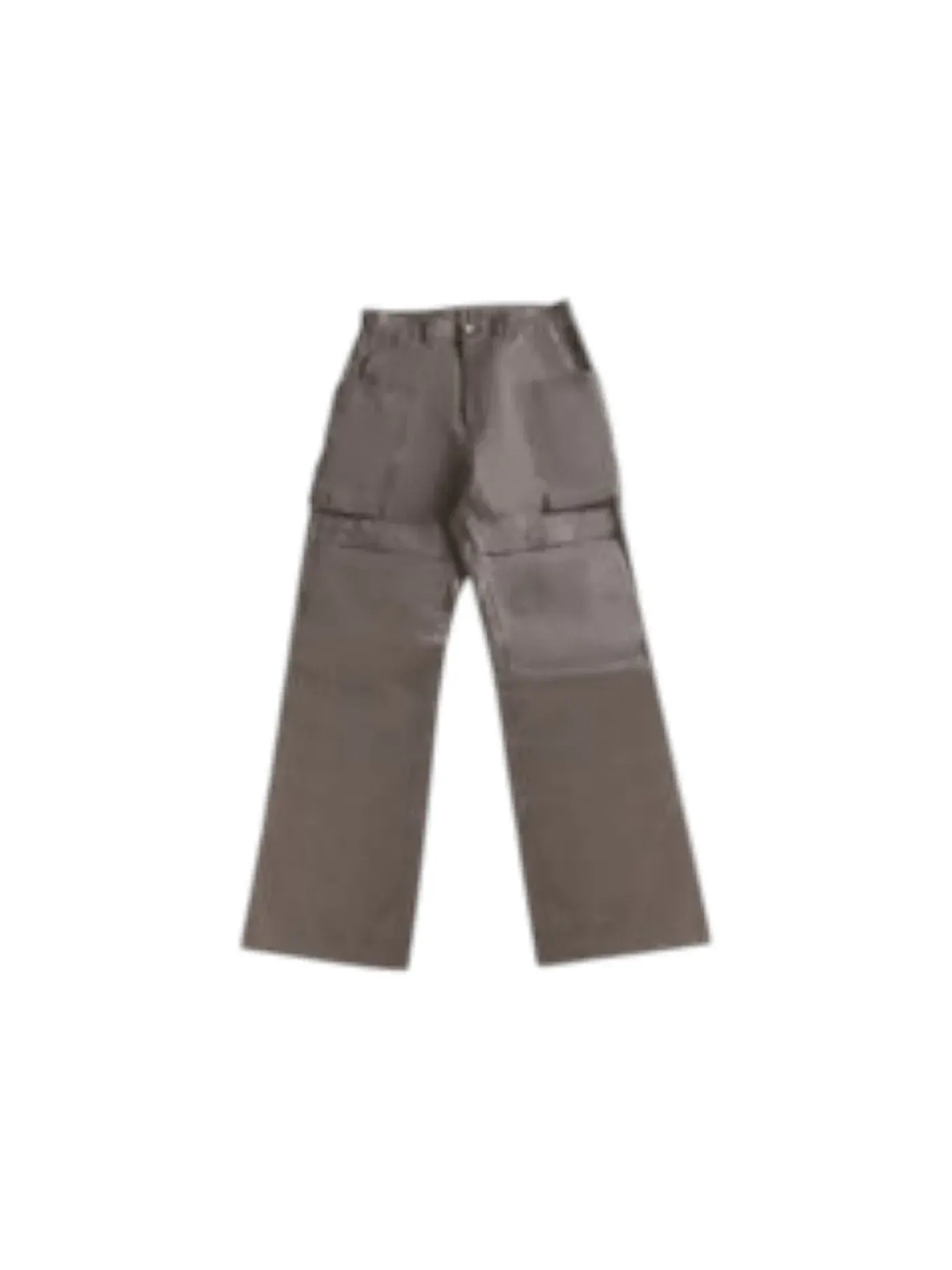 Мужские брюки карго с длинной молнией Pants Rick Owens — изображение 1 из 1, пыльный