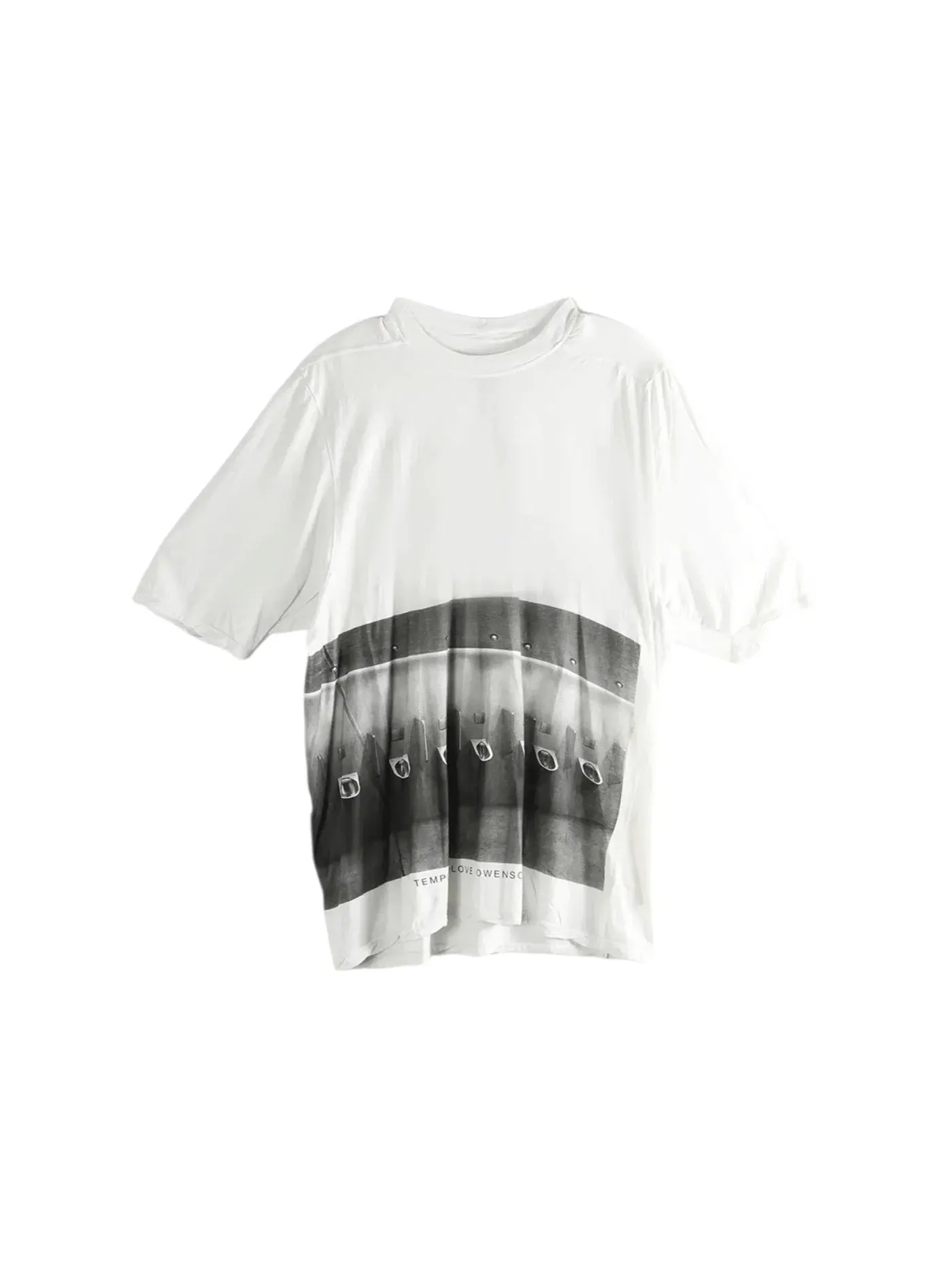 Мужские брюки свободного кроя Wide Bela Rick Owens — изображение 1 из 1, серый