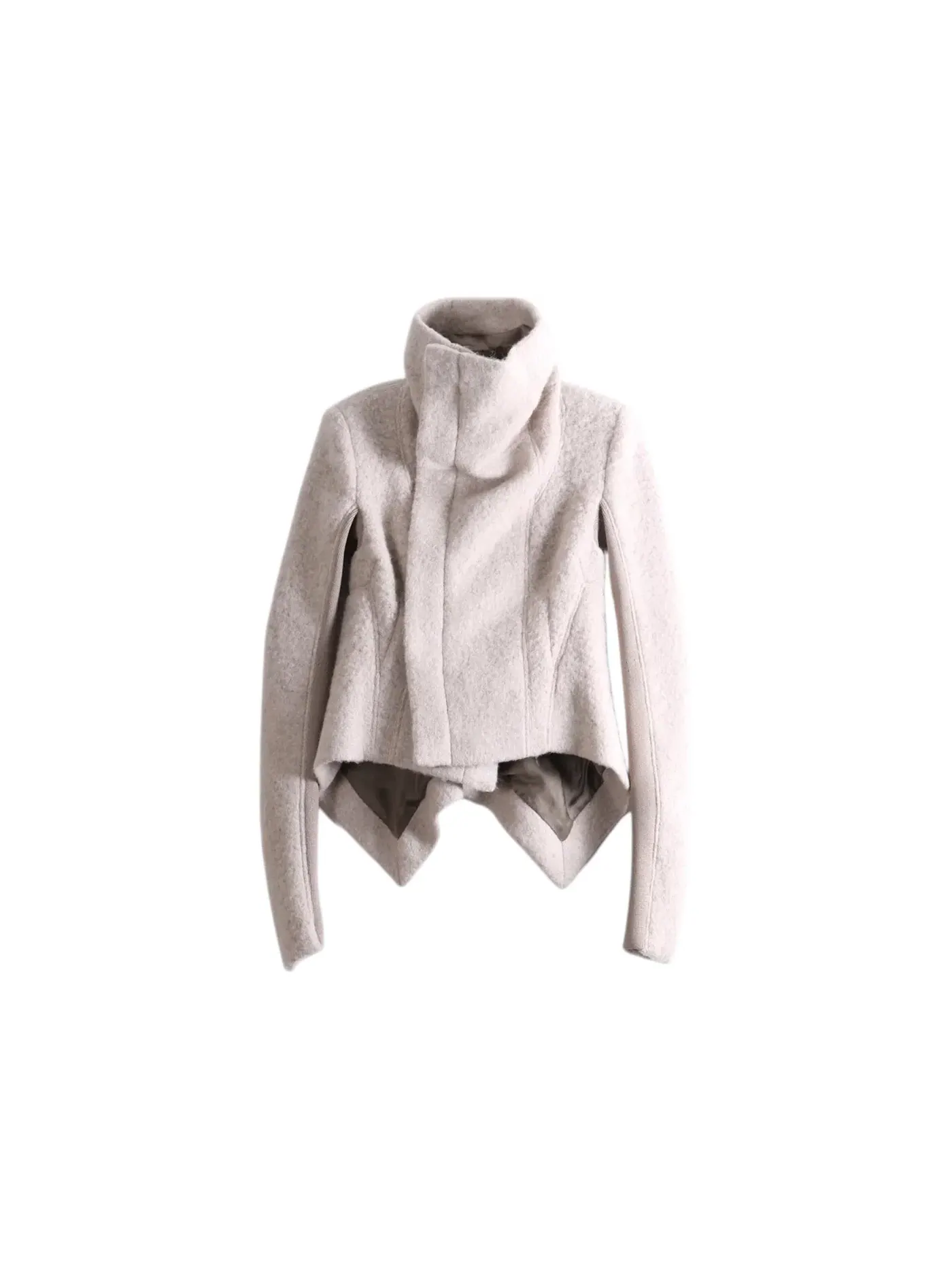 Женское пальто на пуговицах Naska Jacket Rick Owens — изображение 1 из 1, розовый