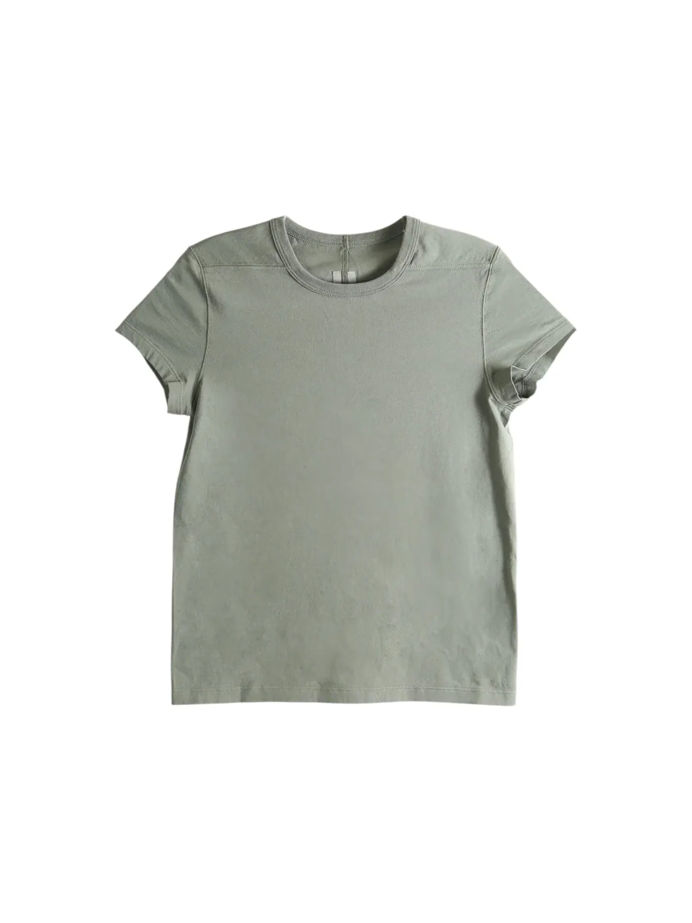 Женская футболка укороченная Level T-shirt Rick Owens, Euca — изображение 1 из 1