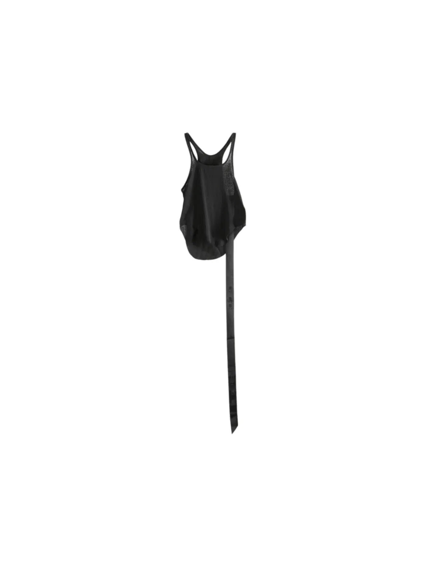 Женский топ-майка без рукавов Drkshdw Basic Cropped Top Rick Owens — изображение 1 из 1, черный