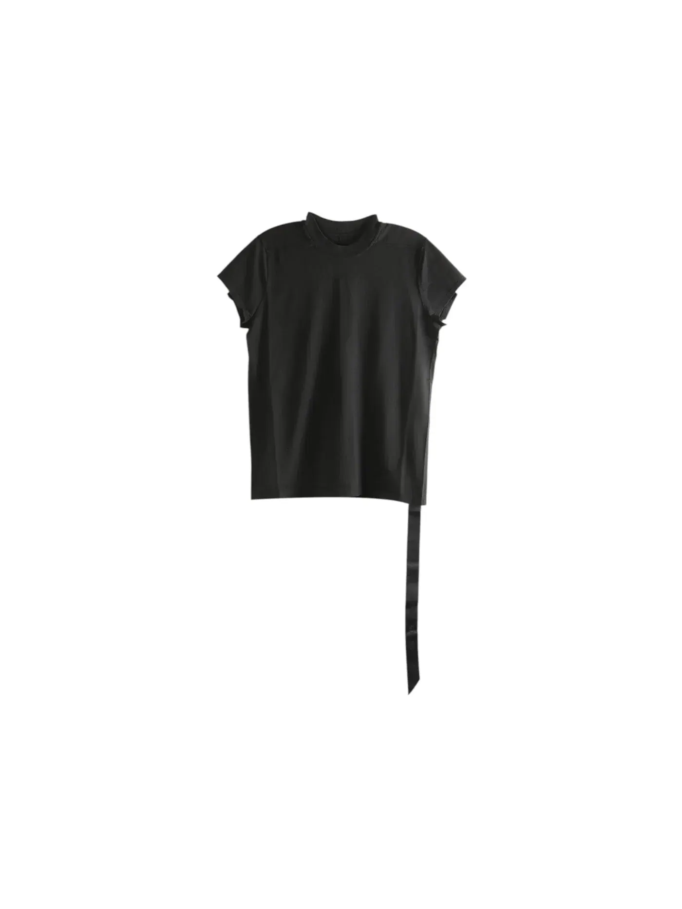 Женская укороченная футболка Drkshdw Cropped Small Level T-Shirt Rick Owens — изображение 1 из 1, черный