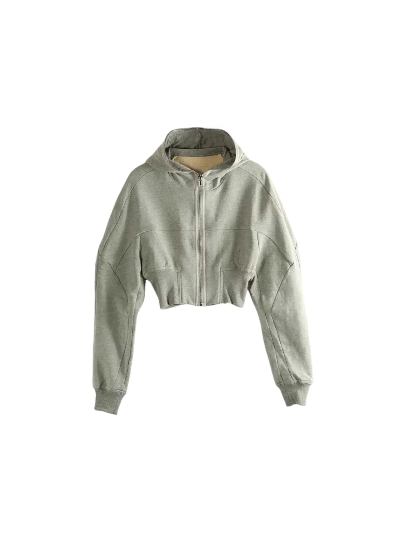 Женский худи с принтом Drkshdw Felpa Collage Gimp Hoodie Rick Owens, Greyelange — изображение 1 из 1