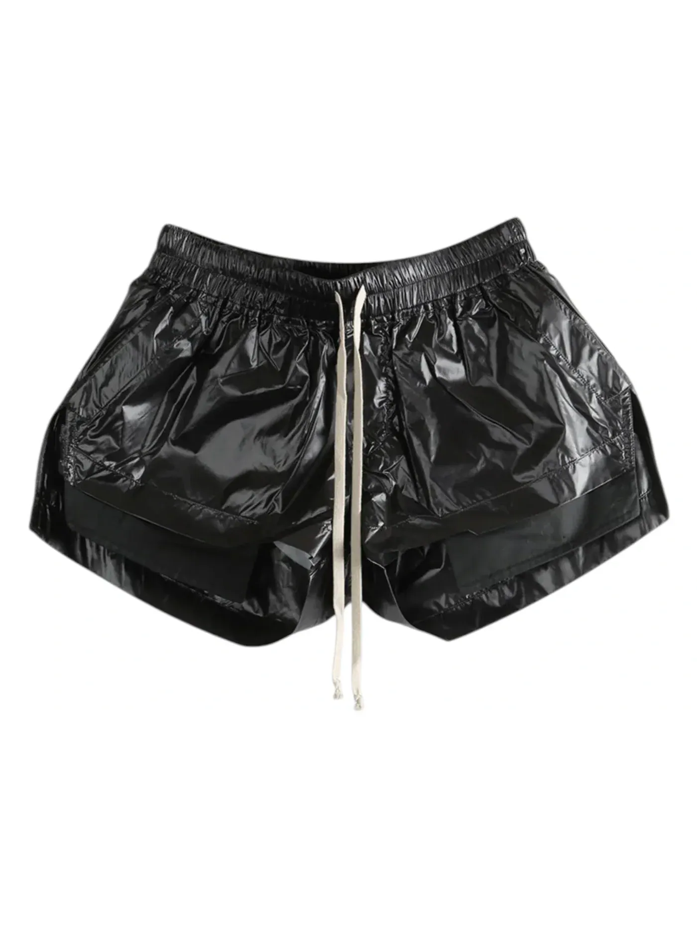 Женские шорты с логотипом Rick Owens Shorts — изображение 1 из 1, черный