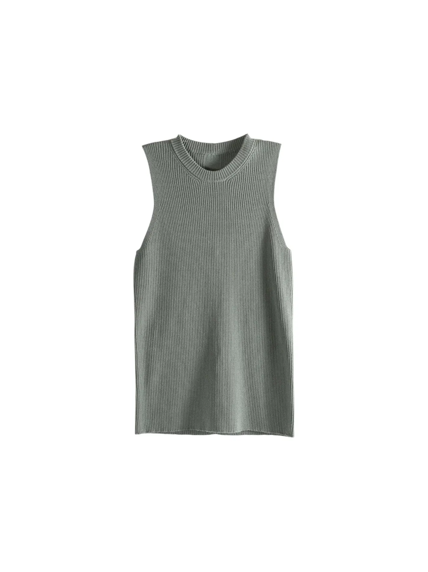 Женский топ-майка с логотипом Rick Owens — изображение 1 из 1, зеленый