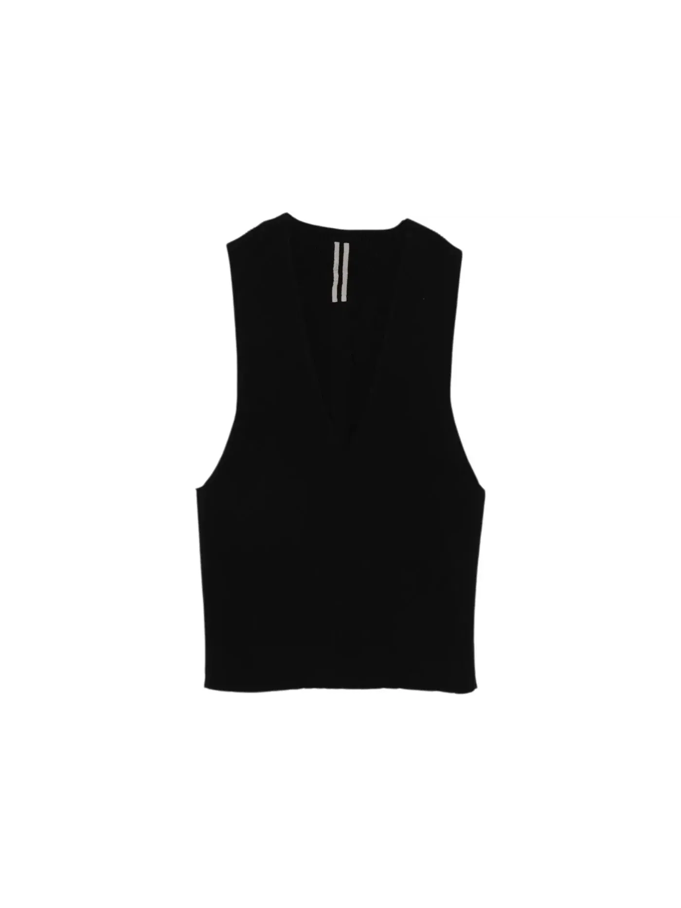 Женская футболка с V-образным вырезом Rick Owens — изображение 1 из 1, черный