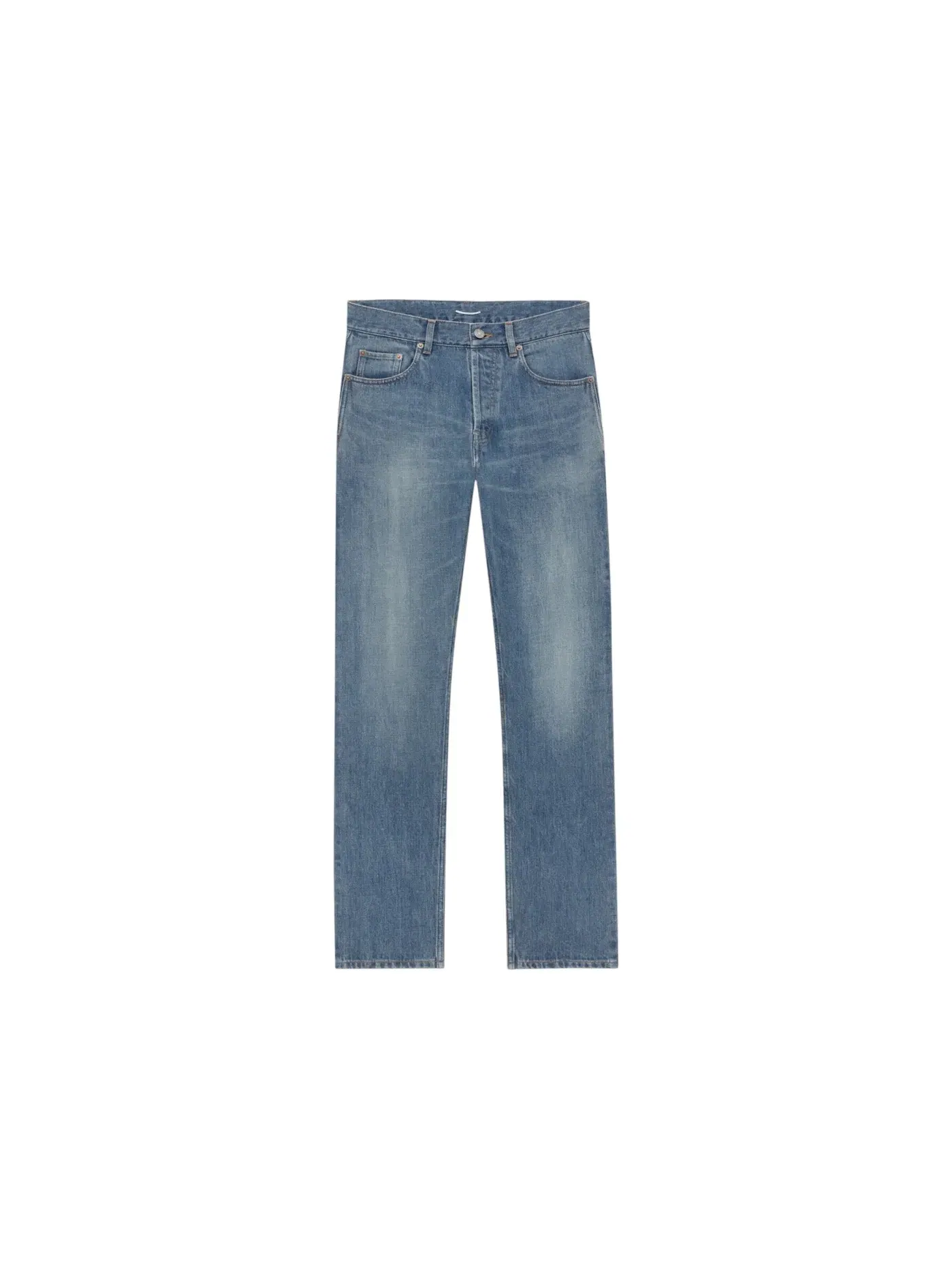 Мужские брюки с завышенной талией Saint Laurent — 1