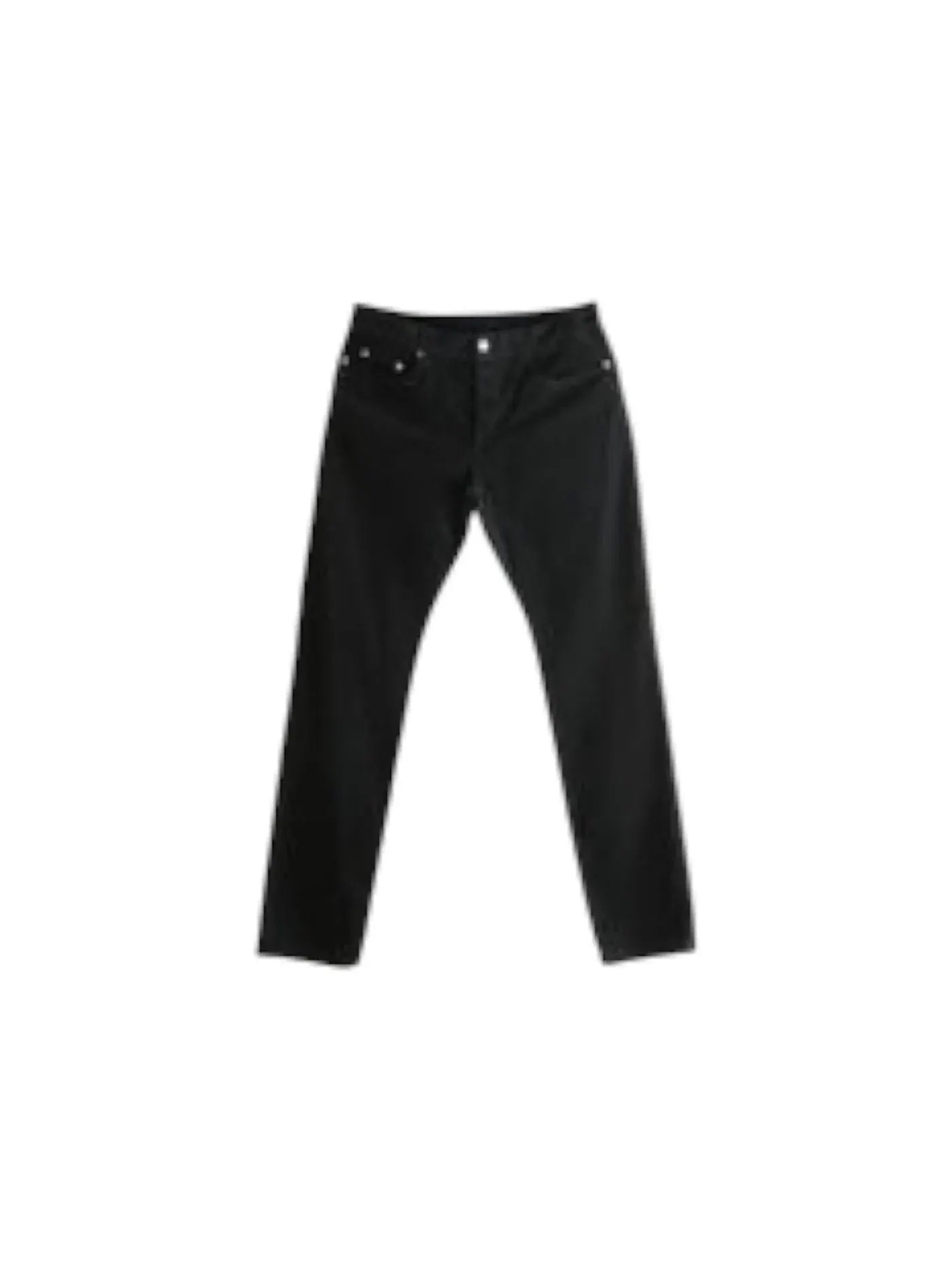 Мужские брюки прямого кроя Pants Saint Laurent — изображение 1 из 1, глубокий черный
