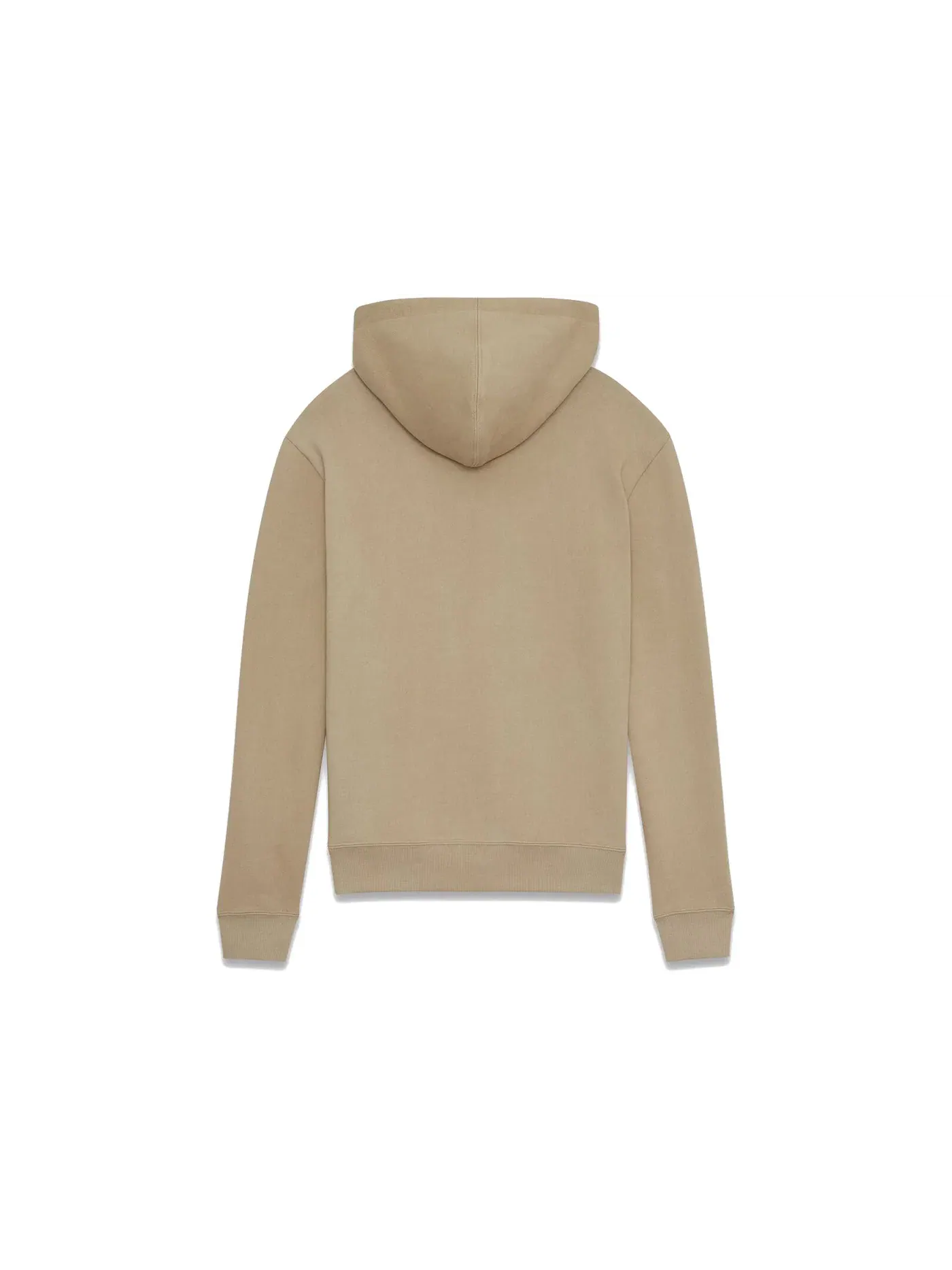 Мужской худи с капюшоном Saint Laurent Rive Gauche Hoodie — изображение 2 из 2, бежевый
