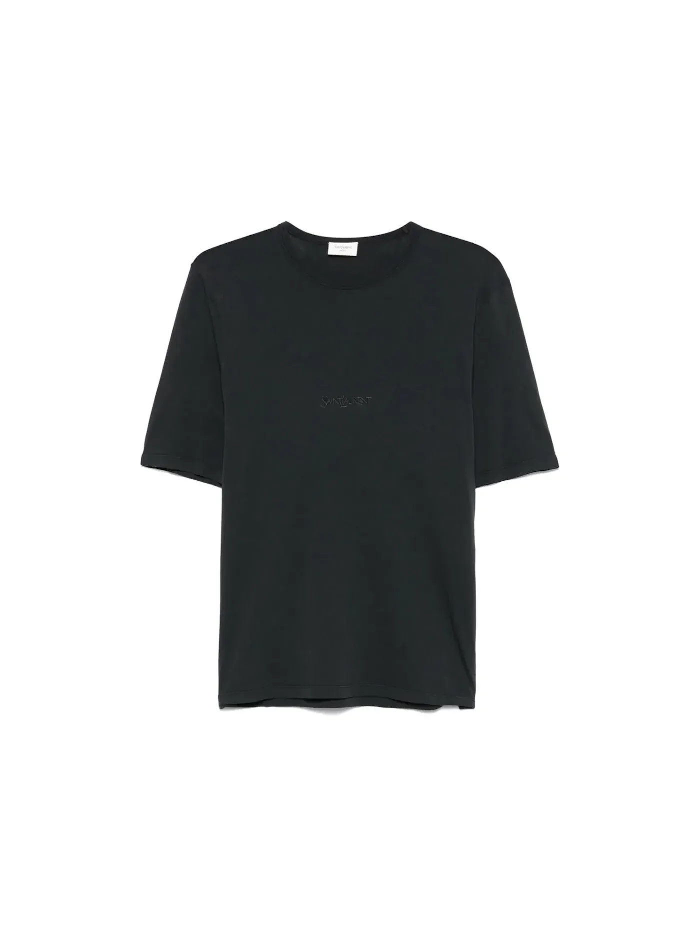 Мужская футболка с круглым вырезом с коротким рукавом Saint Laurent — изображение 1 из 1, белый