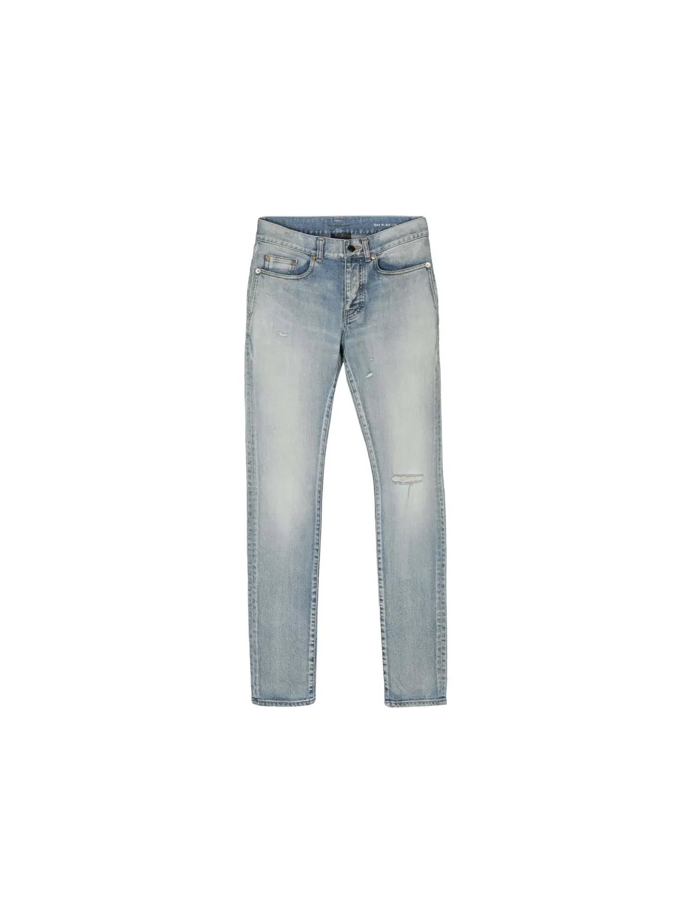 Мужские джинсы скинни с низкой посадкой Jeans Saint Laurent — изображение 1 из 2, синий