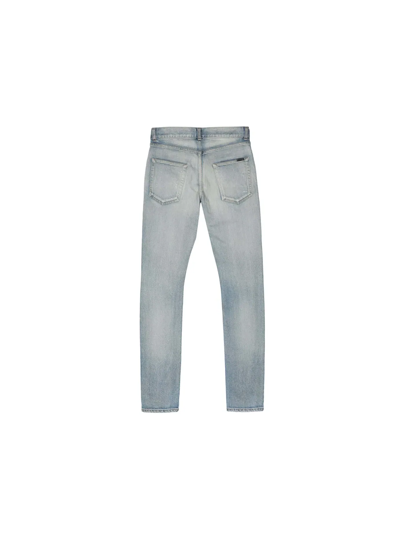 Мужские джинсы скинни с низкой посадкой Jeans Saint Laurent — изображение 2 из 2, синий