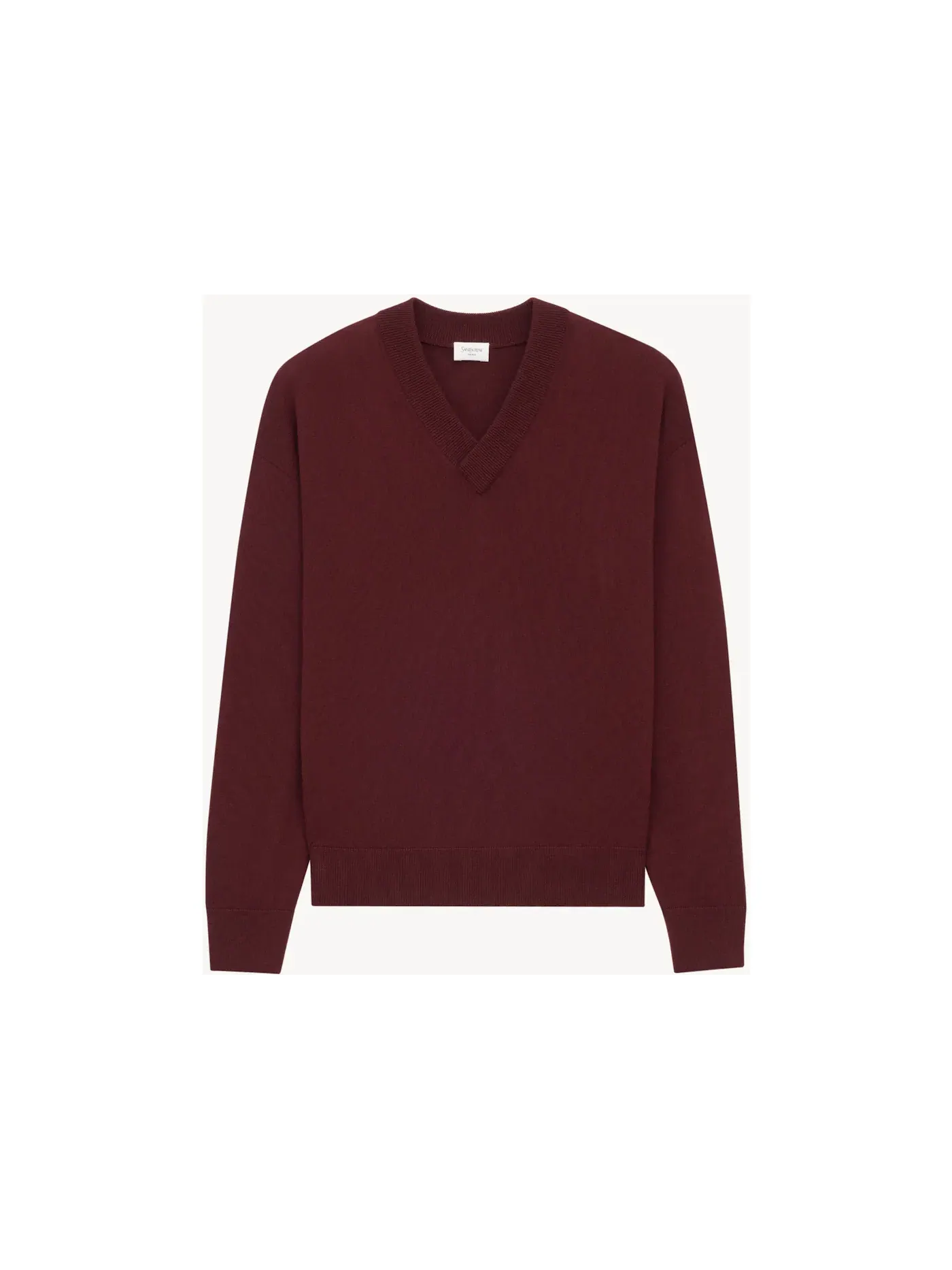 Мужской пуловер с V-образным вырезом Sweater Saint Laurent