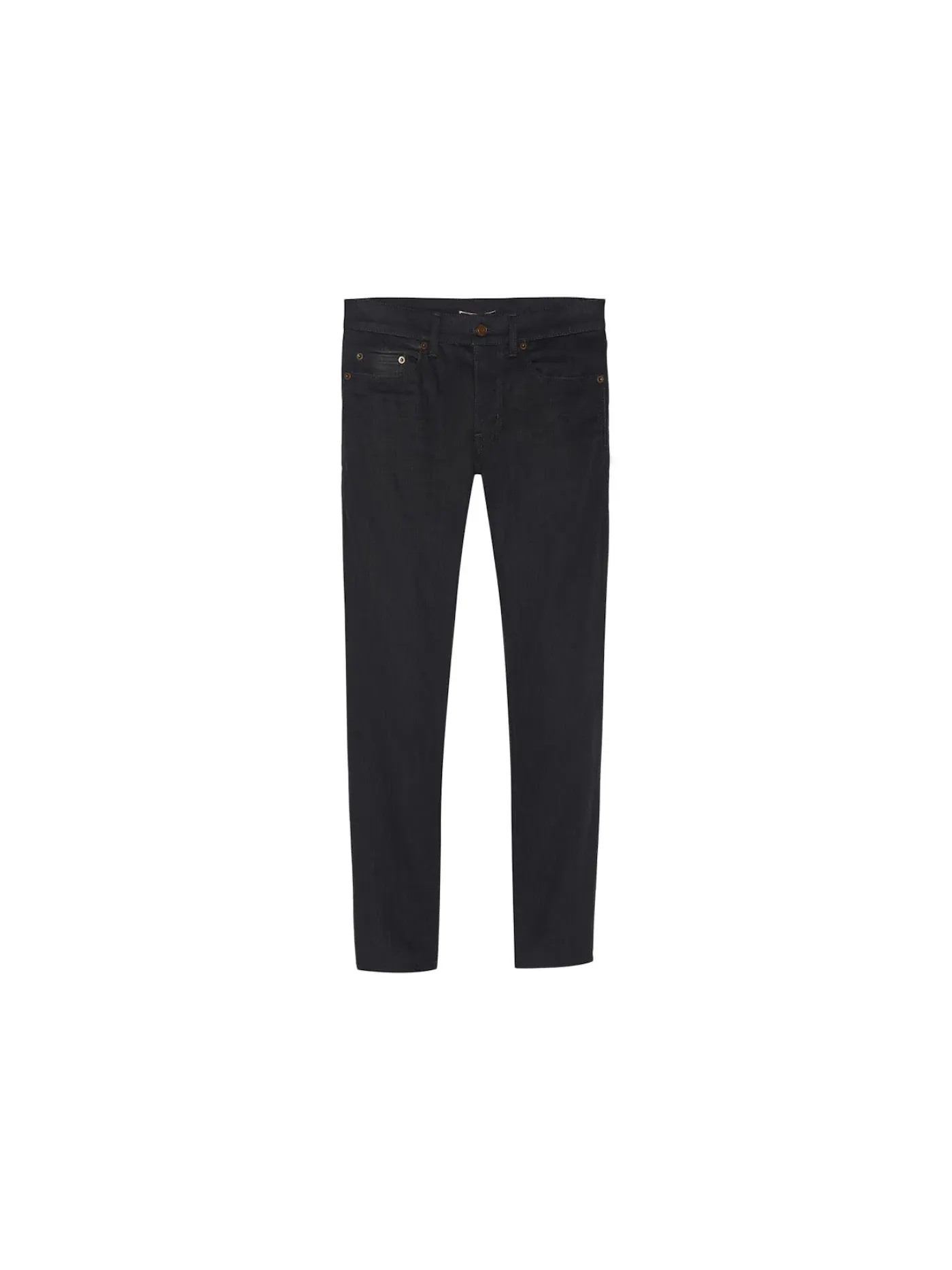 Женские джинсы скинни с заниженной талией Saint Laurent — изображение 1 из 2, черный