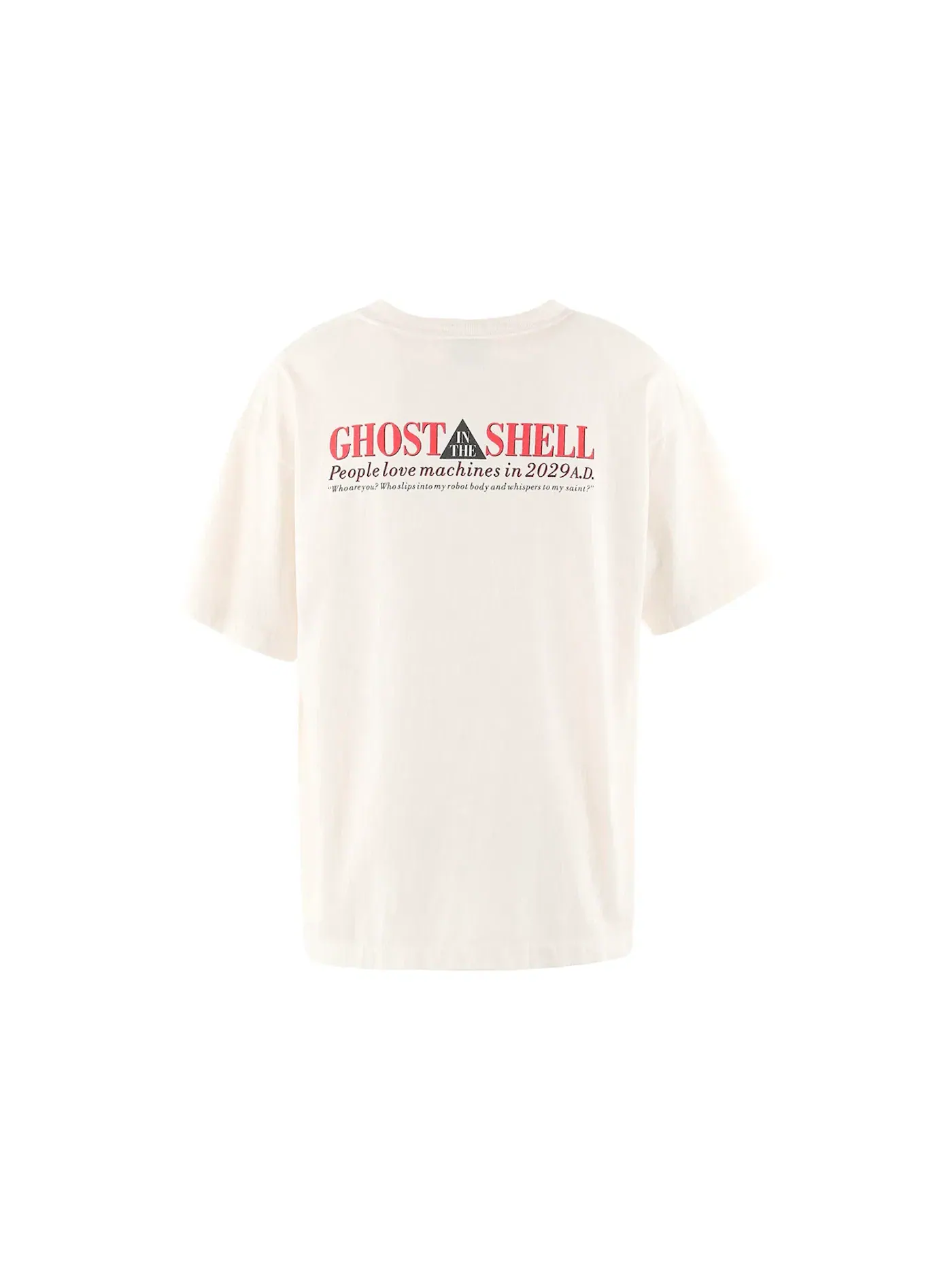 Мужская футболка с принтом T-shirt Saint Michael — изображение 2 из 2, белый