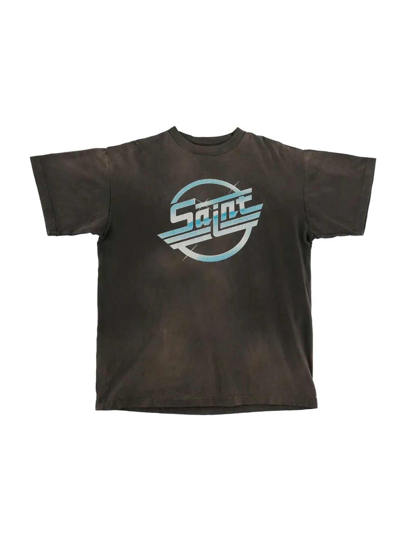 Мужская футболка с принтом Circle T-Shirt Saint Mxxxxxx — изображение 1 из 1, винтажный черный