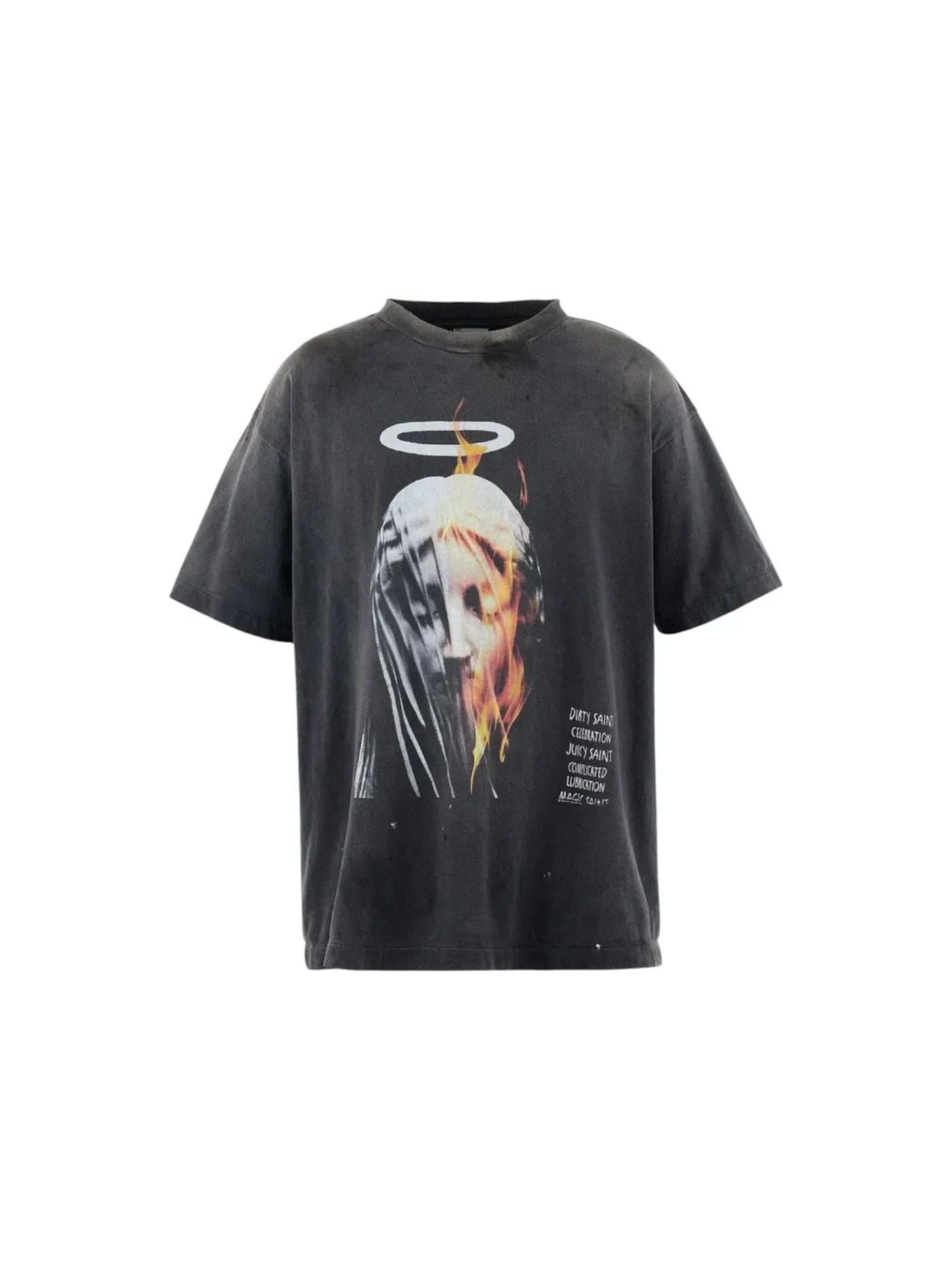 Мужская футболка с принтом Saint Mxxxxxx Devil Daddy SS T-shirt — изображение 1 из 1, черный