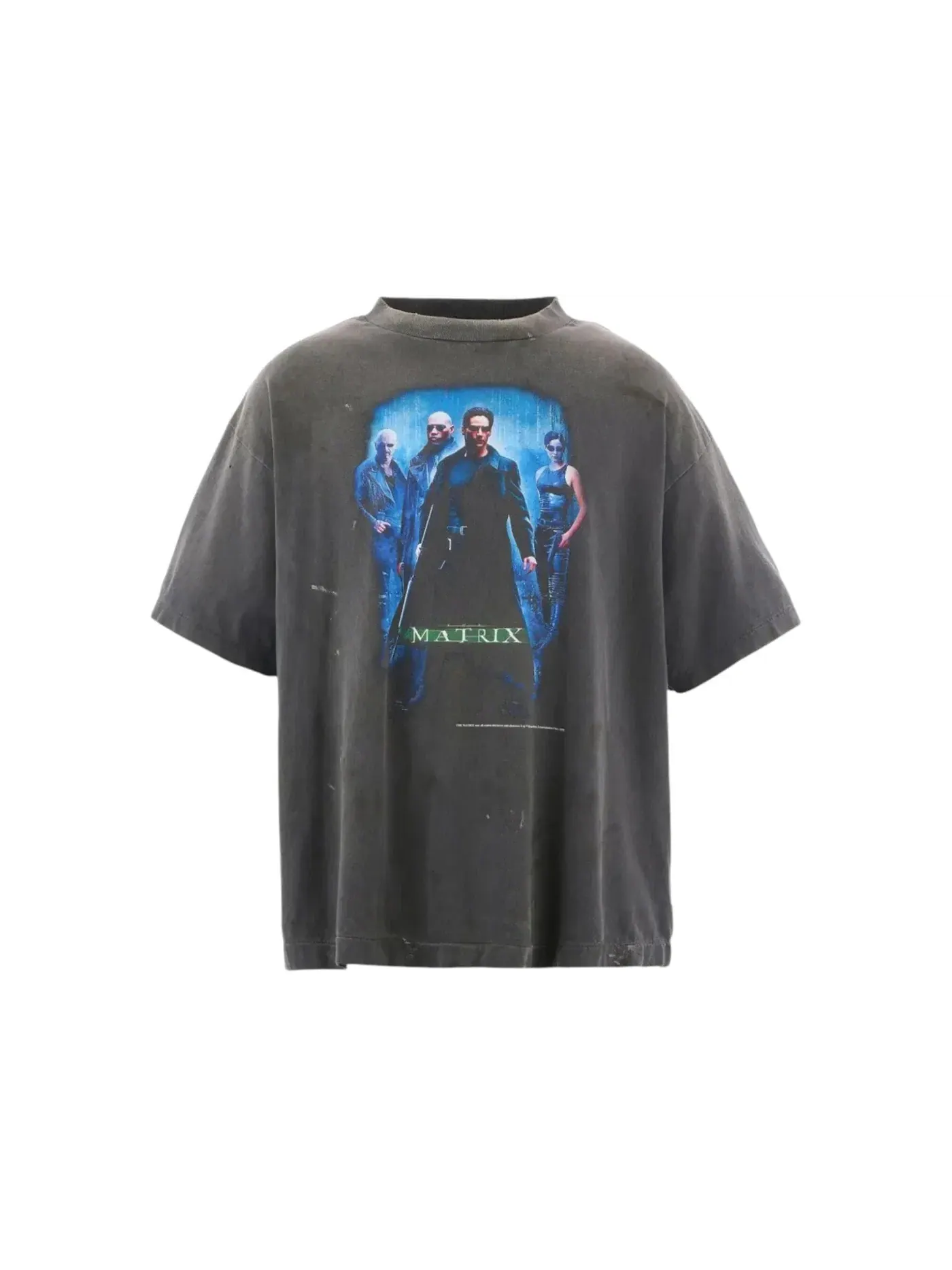 Мужская футболка с принтом Saint Mxxxxxx T-shirt — изображение 1 из 1, черный