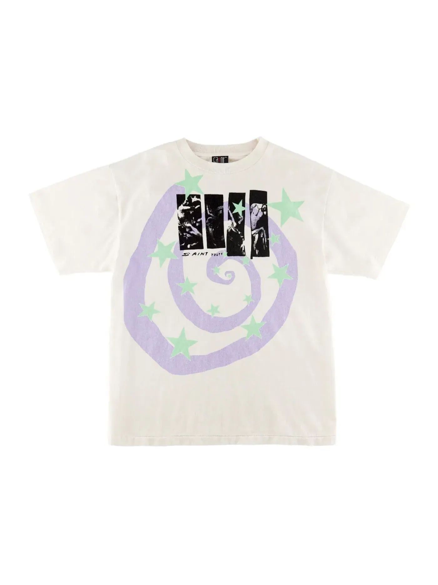 Мужская футболка с принтом T-Shirt Saint Mxxxxxx — изображение 1 из 2, винтажный белый