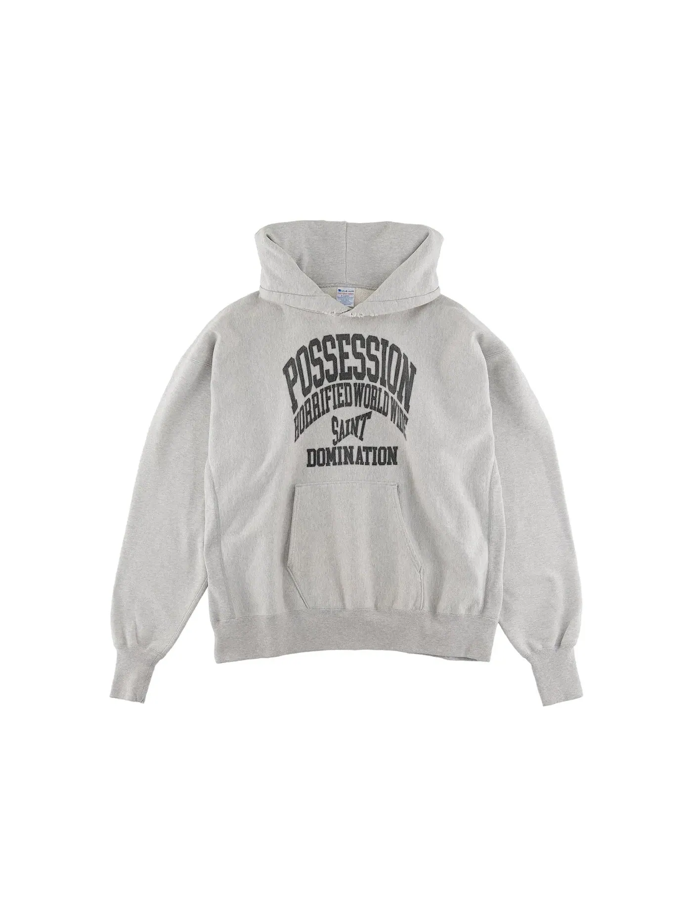 Мужской худи с капюшоном Saint Mxxxxxx Possesion Hoodie — изображение 1 из 1, серый