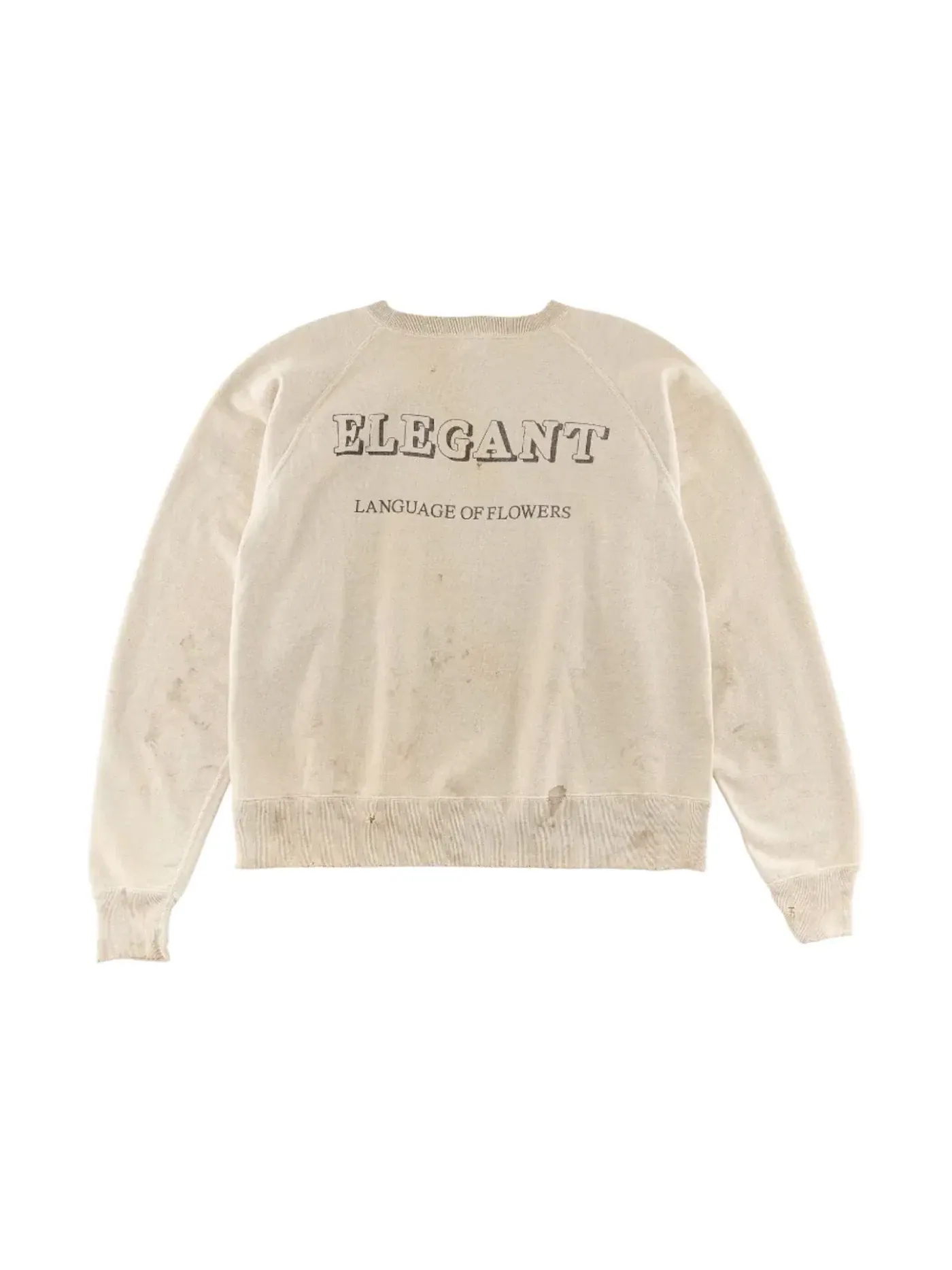 Мужской свитшот с принтом Rose Crewneck Saint Mxxxxxx — изображение 2 из 2, винтажный серый