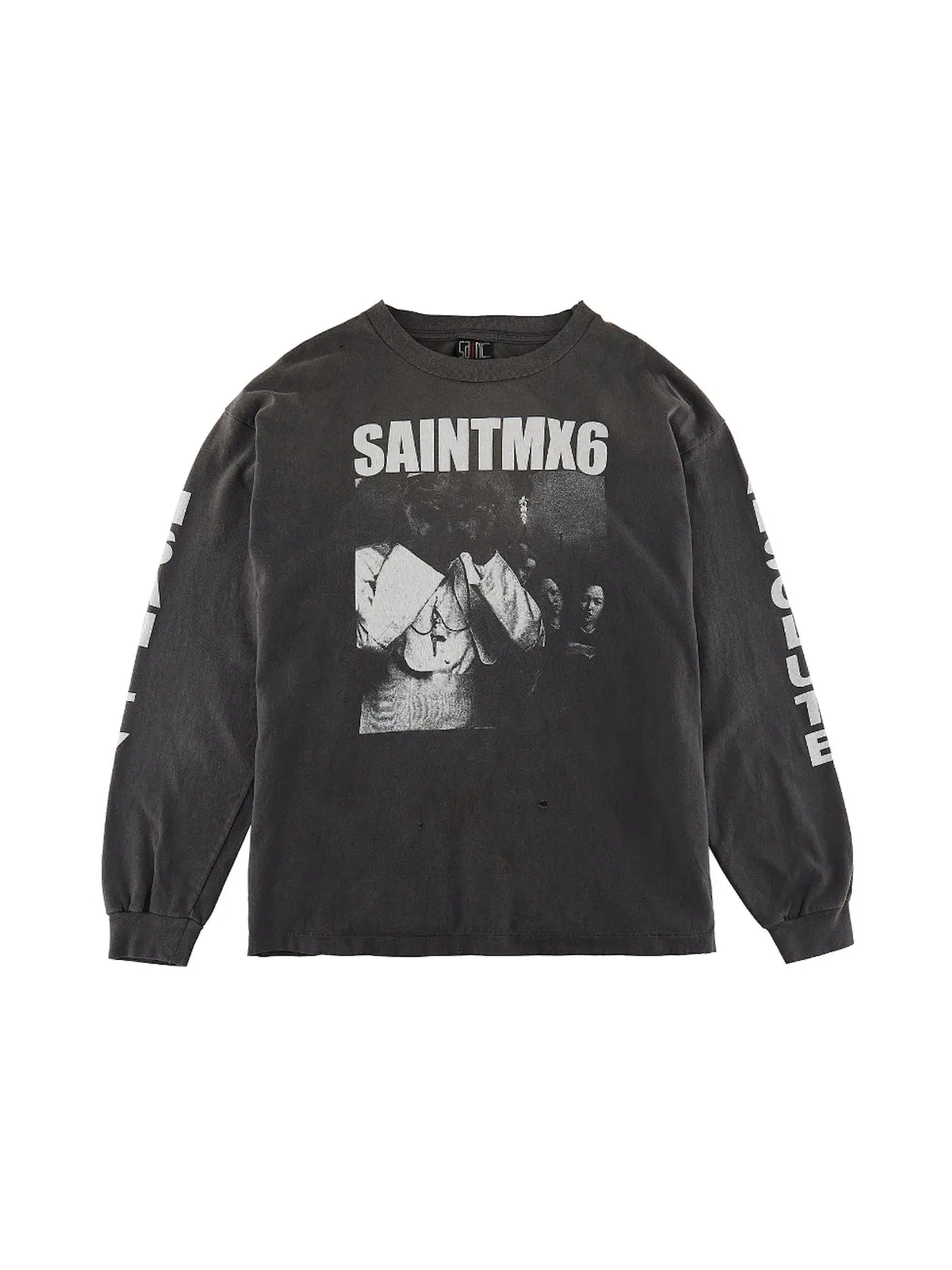 Мужская футболка с длинным рукавом Saint Mxxxxxx L/S T-Shirt — изображение 1 из 2, винтажный черный
