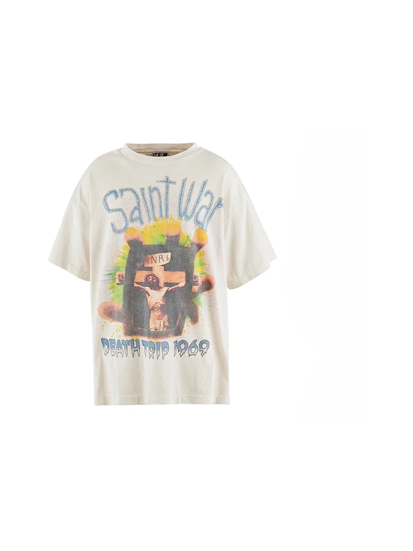 Мужская футболка с логотипом Saint Mxxxxxx Saint War Tee — изображение 1 из 2, белый